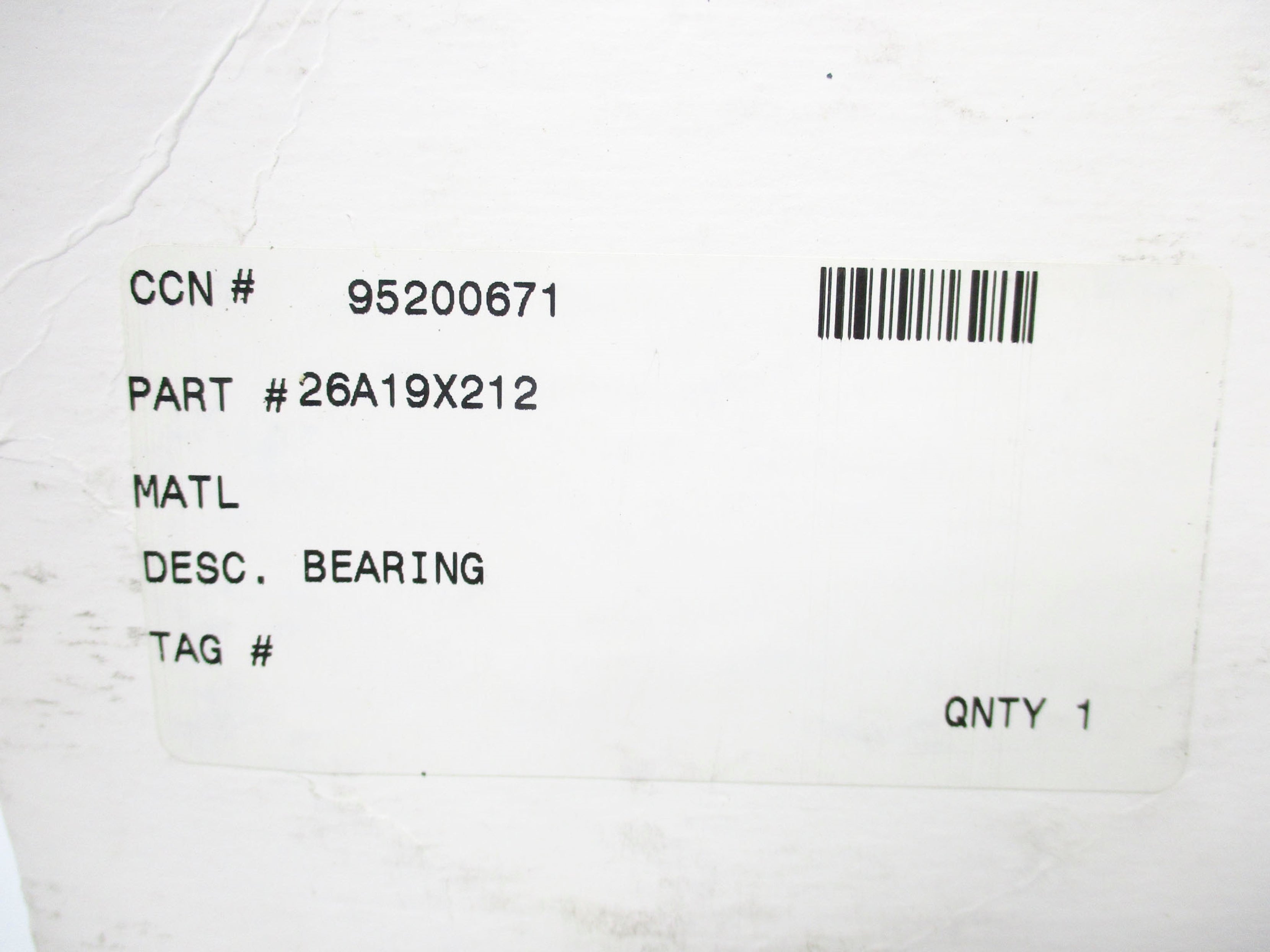 INGERSOLL-DRESSER 26A19X212 NSMP