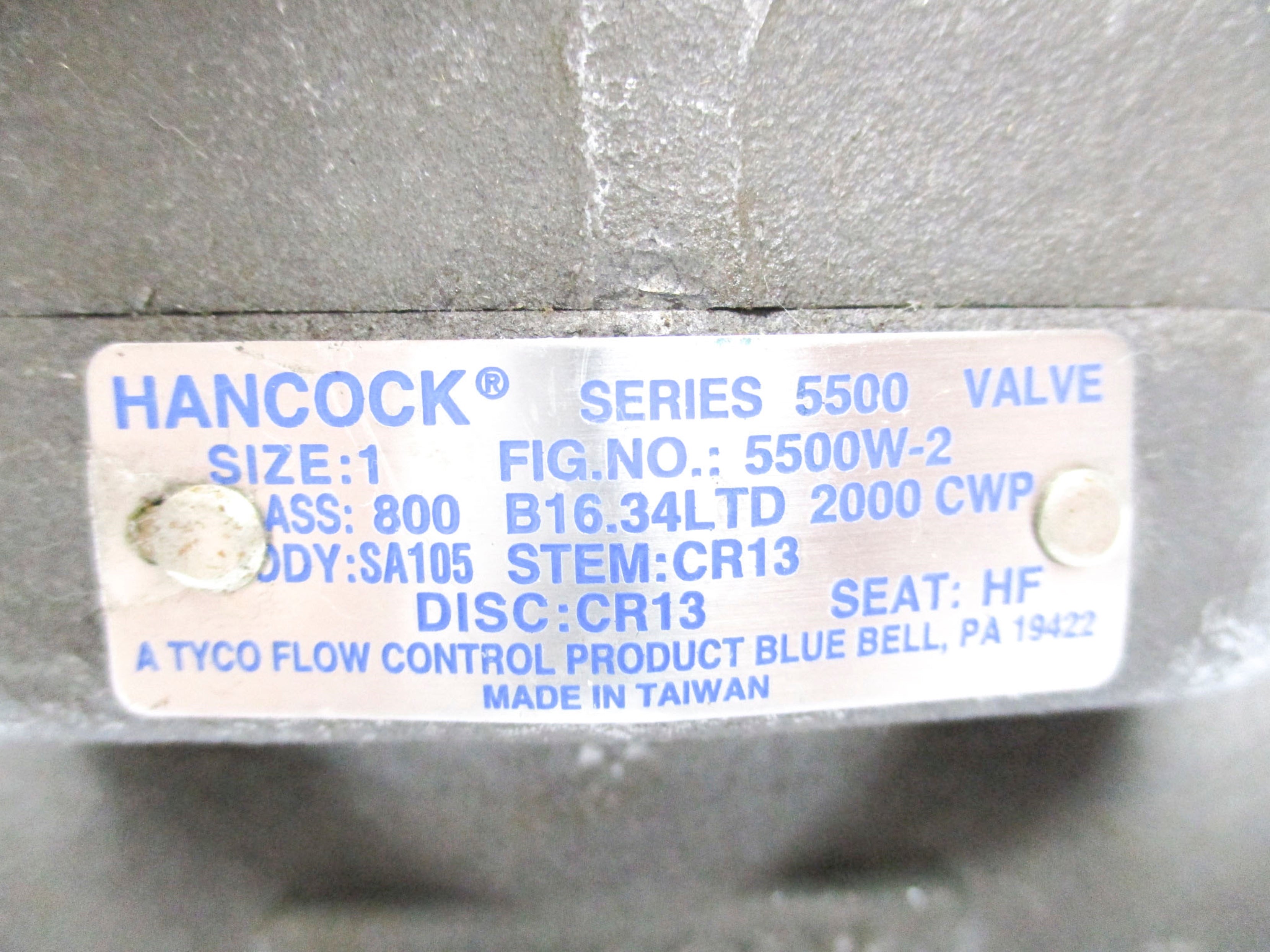 HANCOCK 5500W-2 NSNP