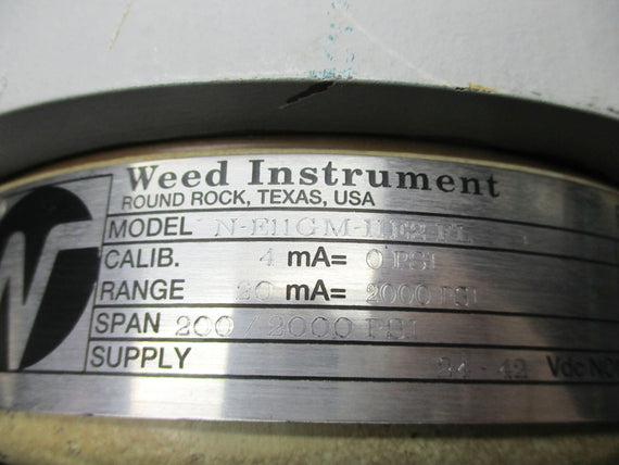 WEED INSTRUMENT N-E11GM-IIE2-FL NSNP – MRO Global Solutions