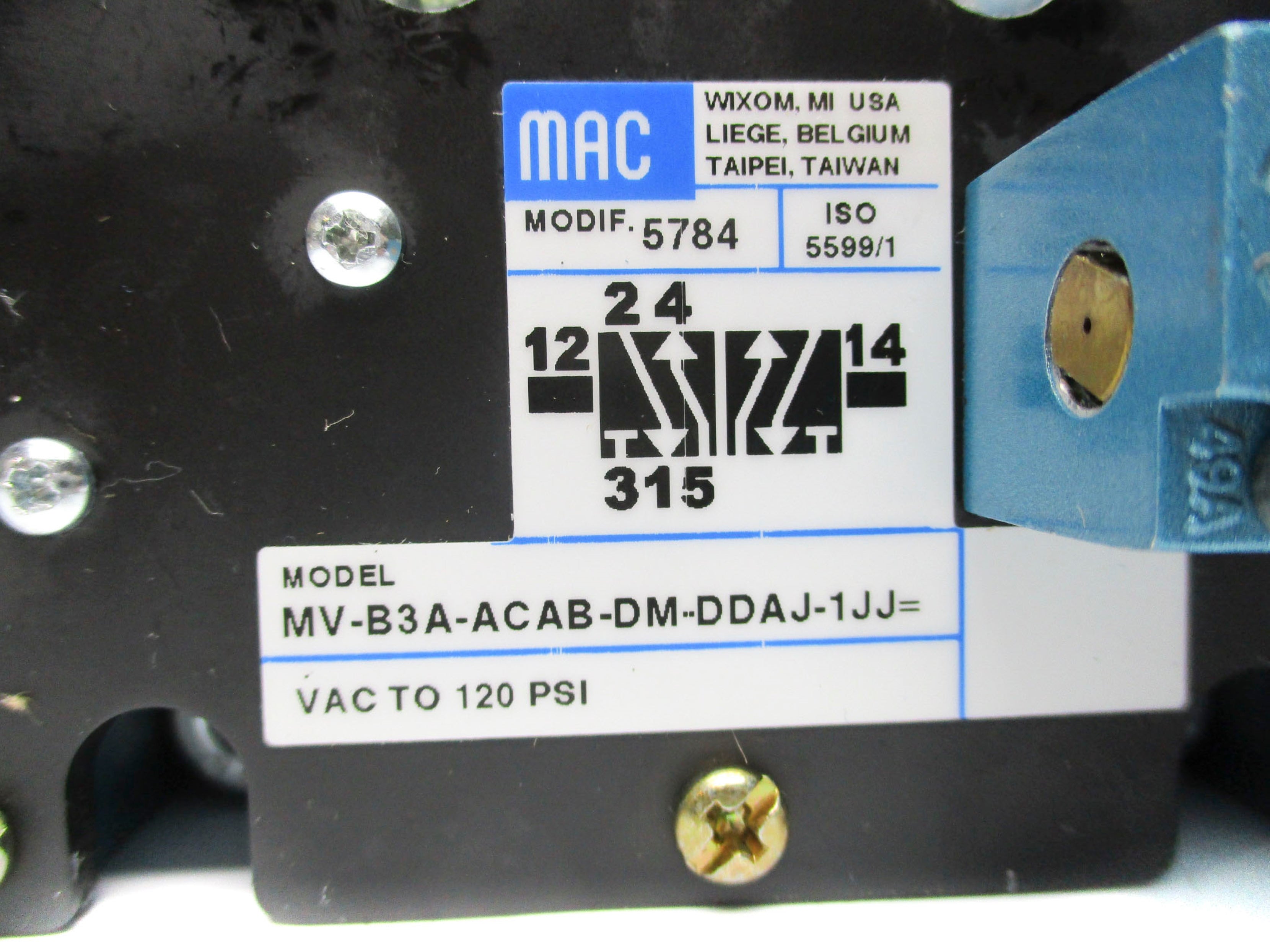 MAC MV-B3A-ACAB-DM-DDAJ-1JJ NSMP