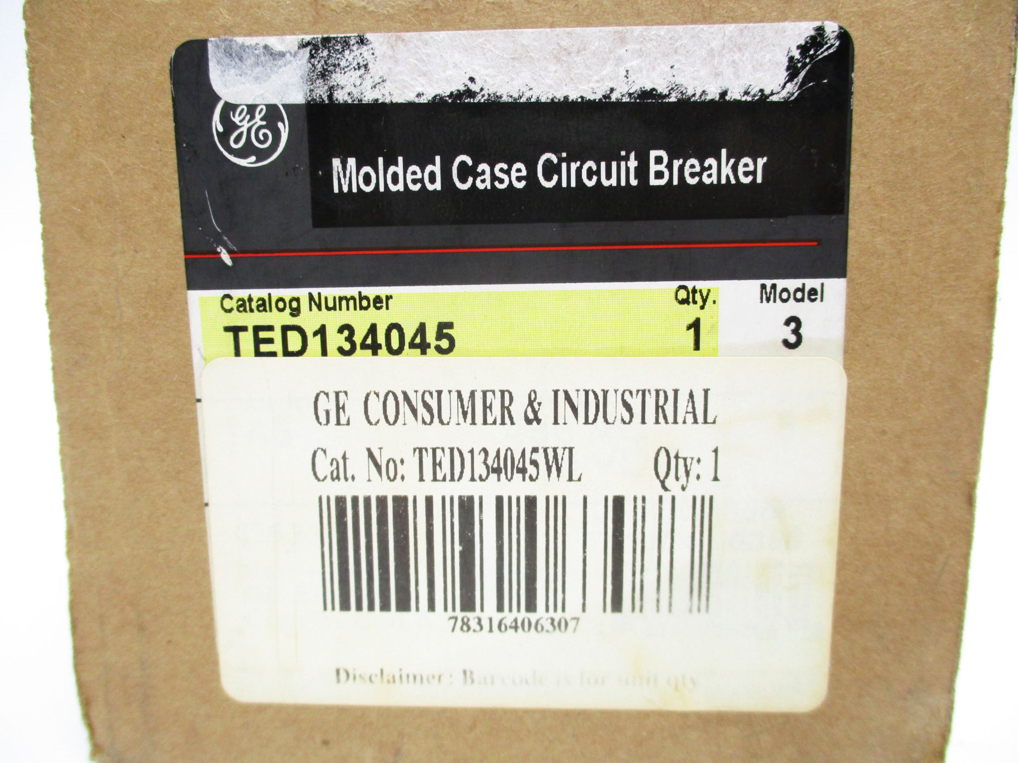 GENERAL ELECTRIC TED134045 NSMP