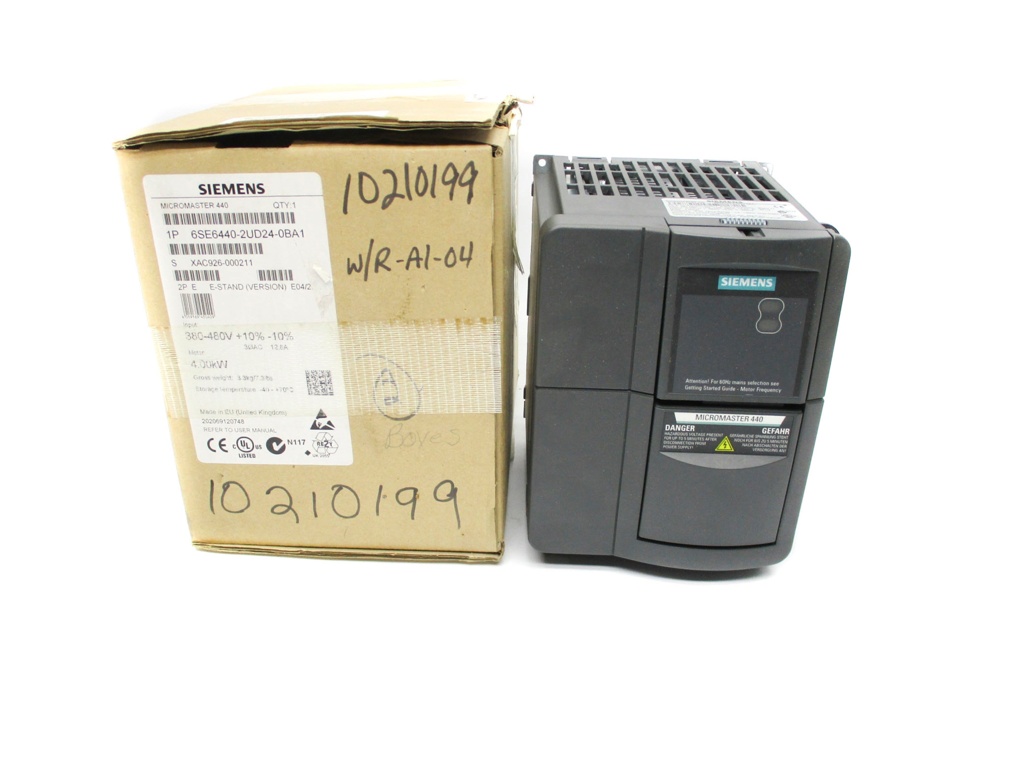 SIEMENS 6SE6440-2UD24-0BA1 NSMP