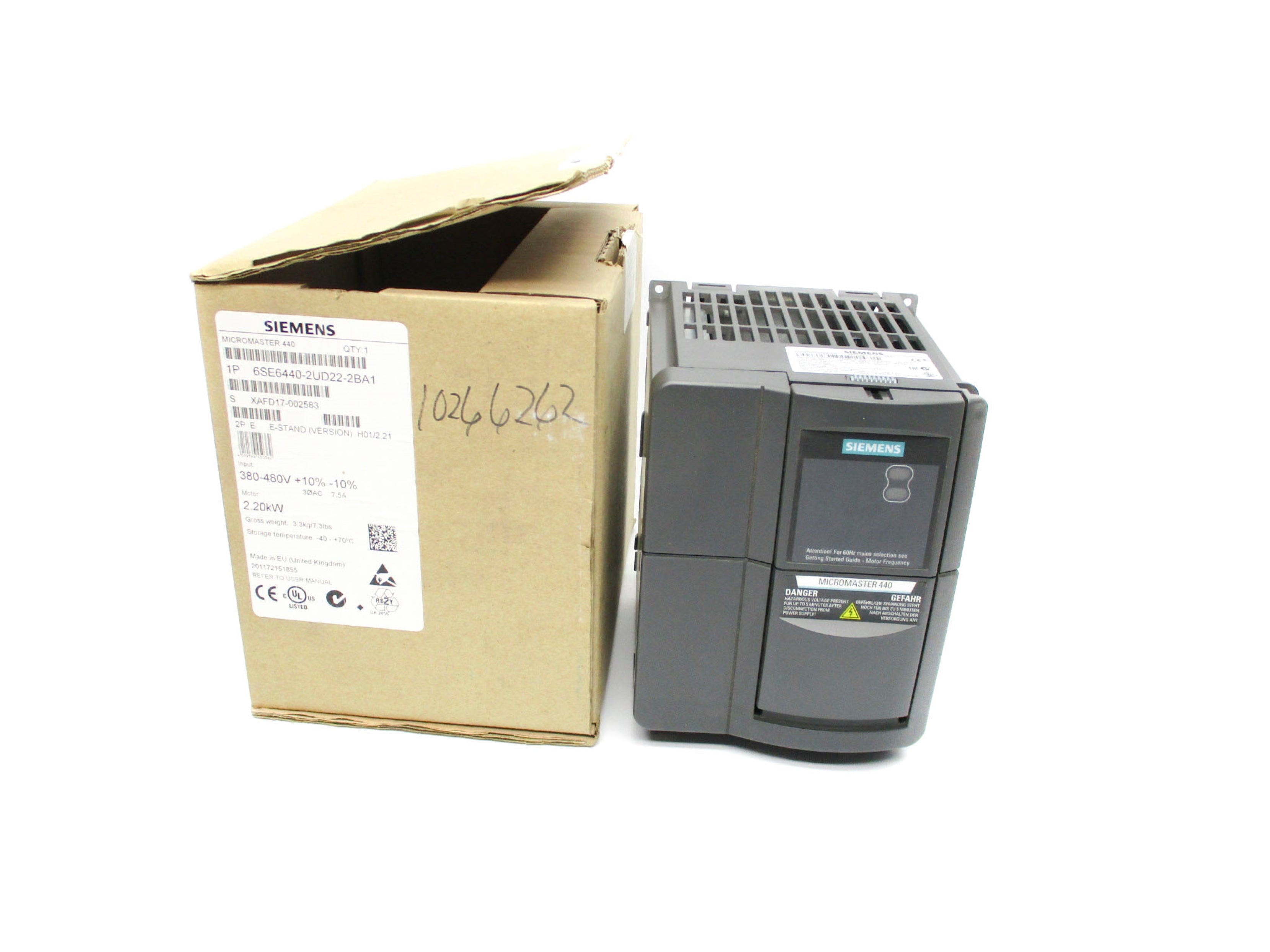 SIEMENS 6SE6440-2UD22-2BA1 NSMP