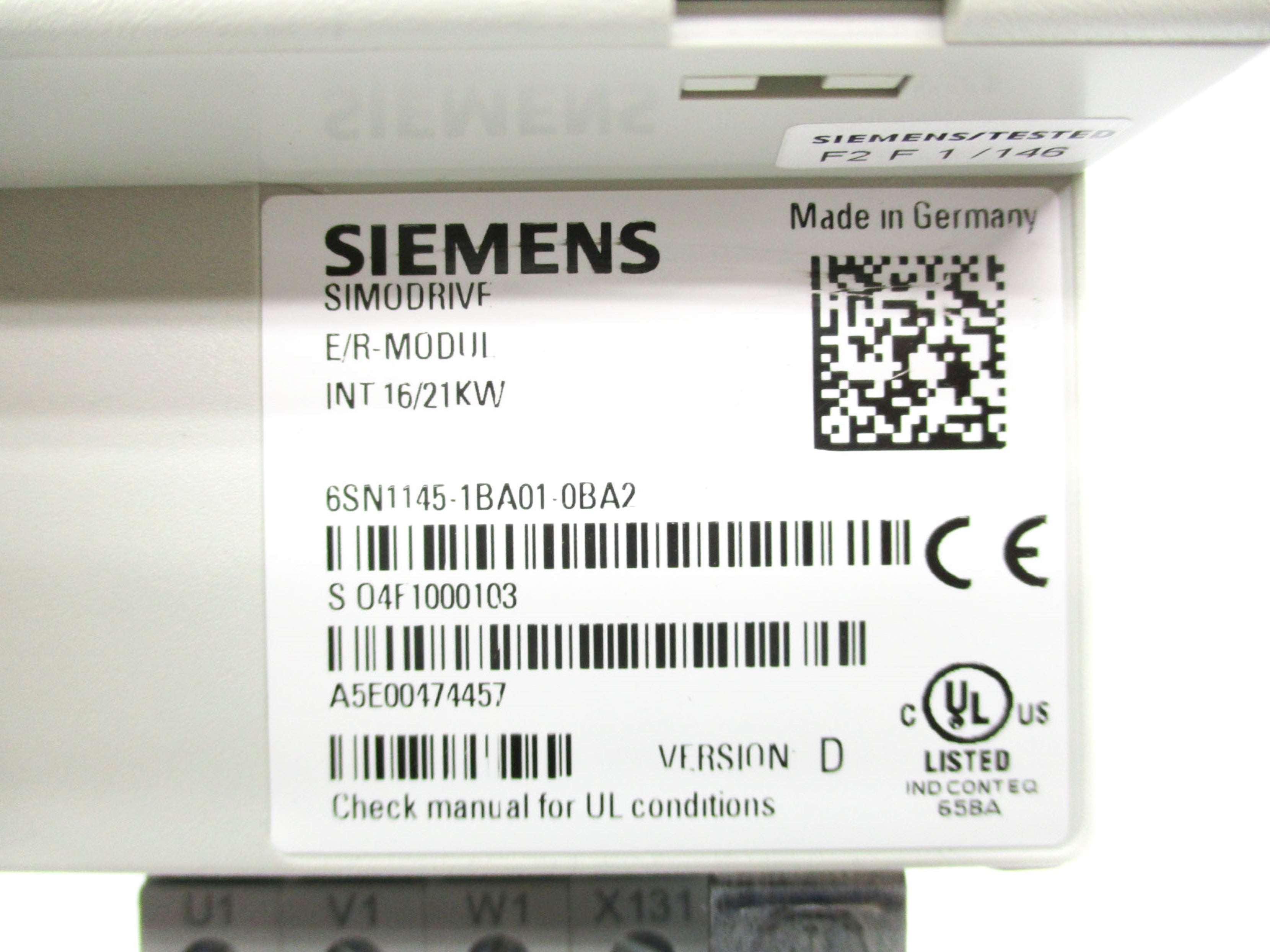 SIEMENS 6SN1145-1BA01-0BA2 NSMP