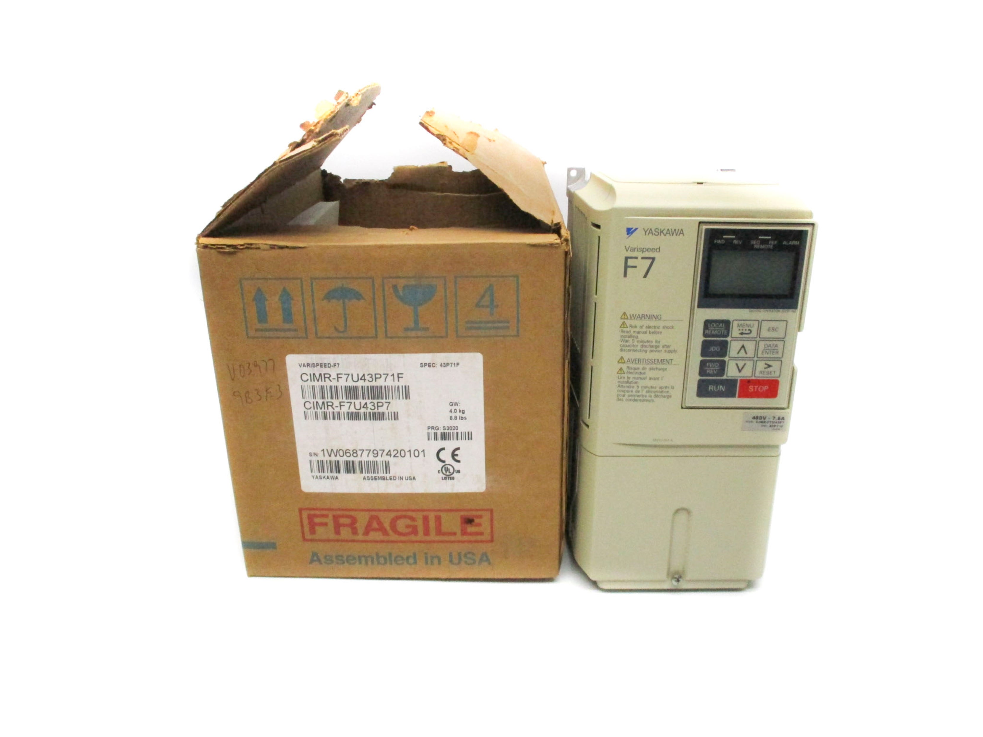 YASKAWA CIMR-F7U43P7 NSMP