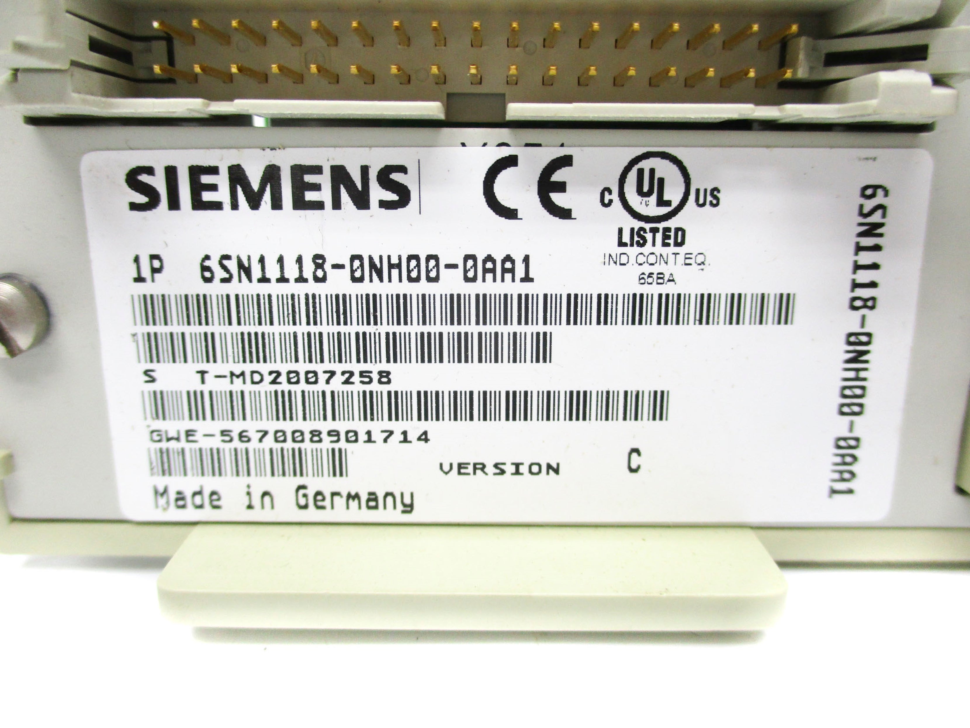 SIEMENS 6SN1118-0NH00-0AA1 REMAN