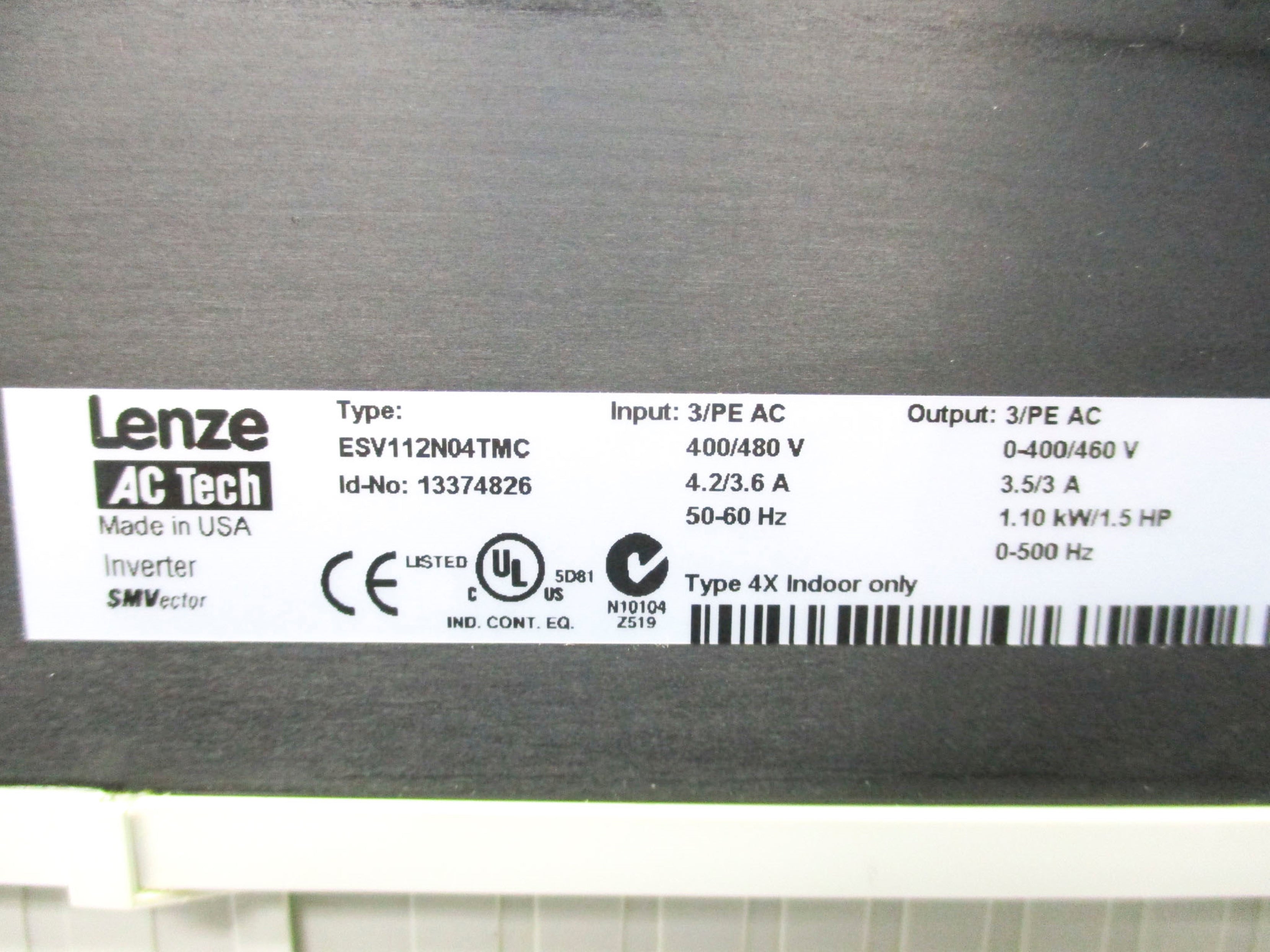 LENZE ESV112N04TMCXX1C42 NSMP