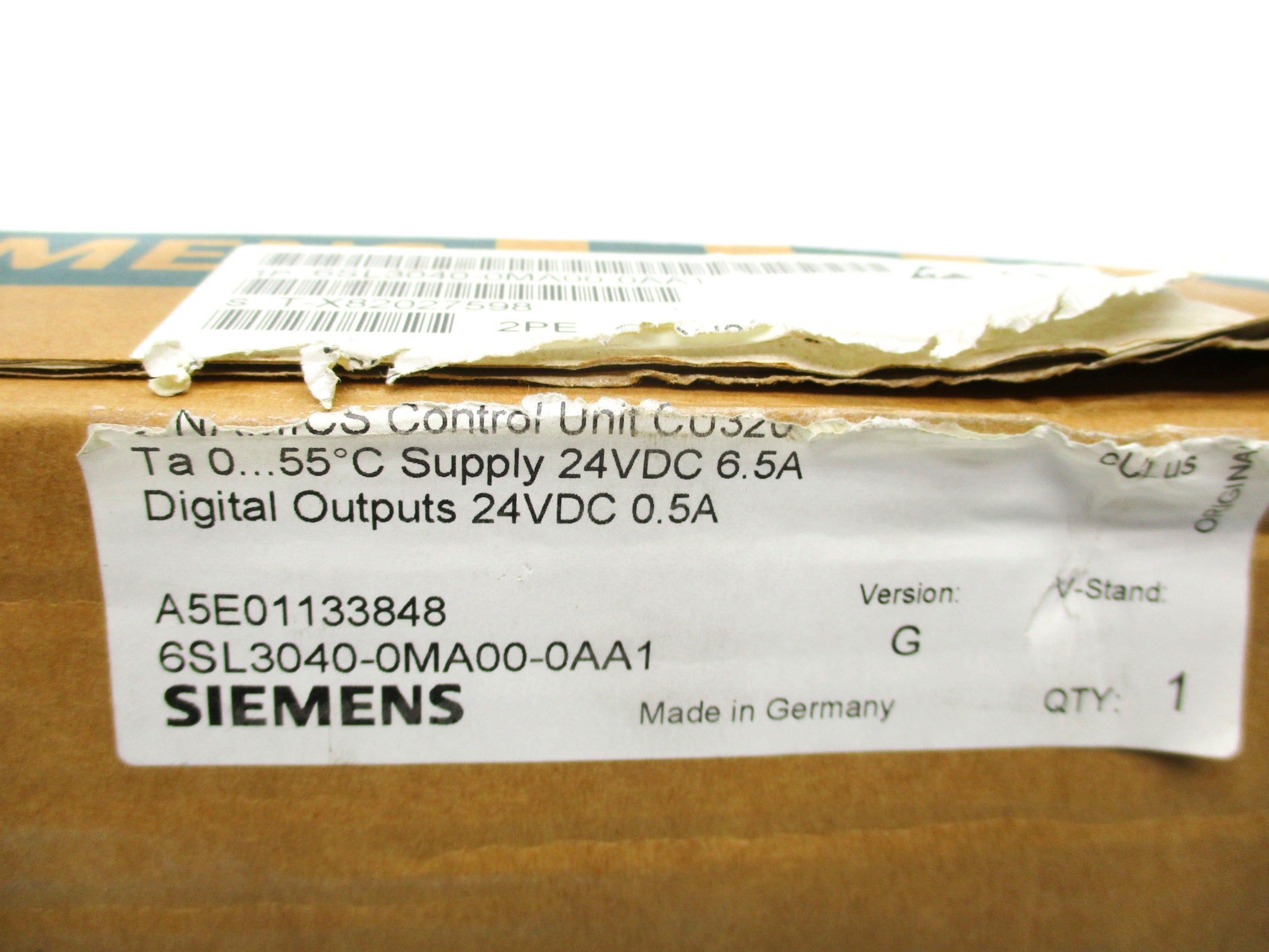 SIEMENS 6SL3040-0MA00-0AA1 NSMP