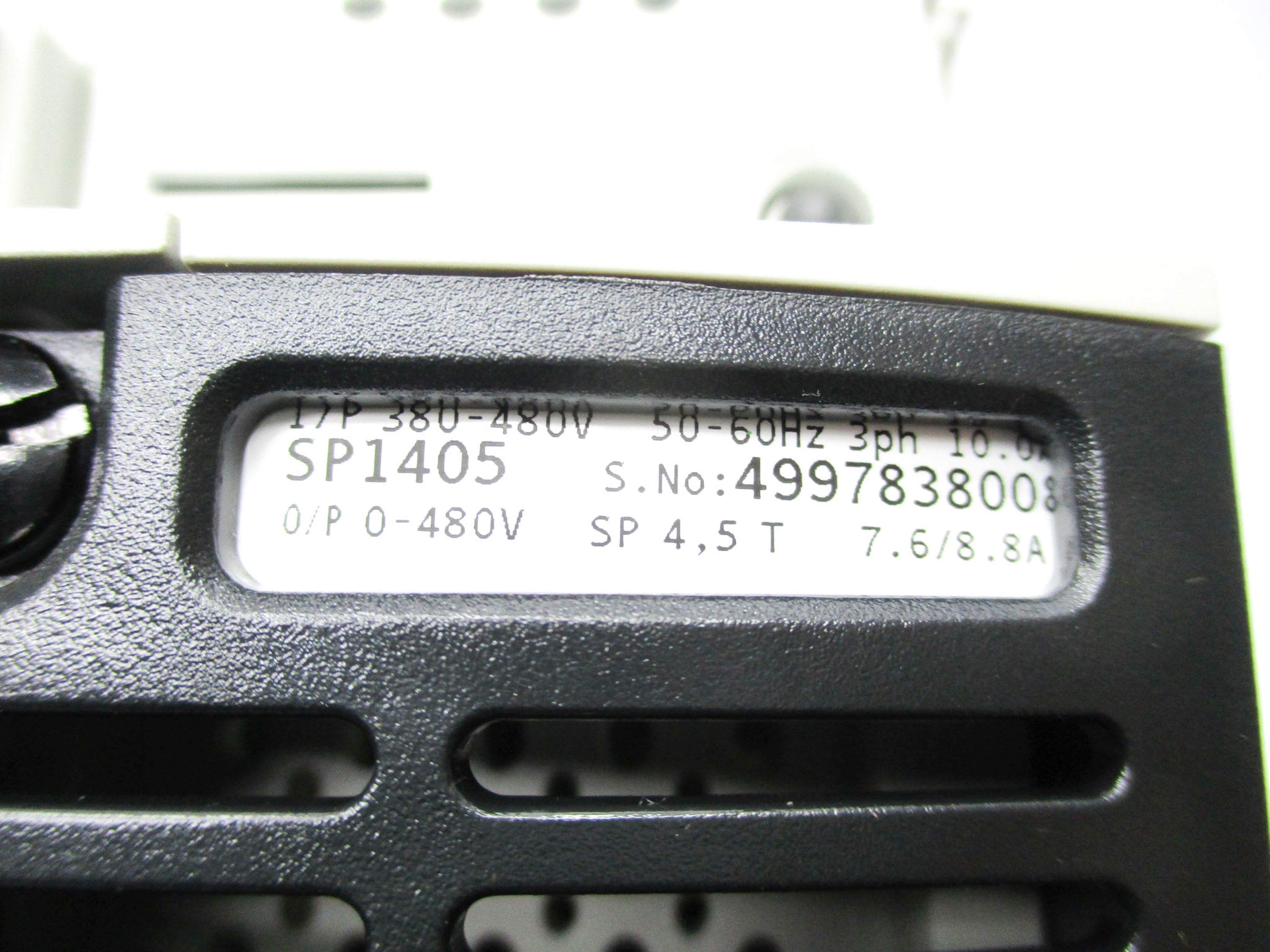 CONTROL TECHNIQUES SP1405 NSMP