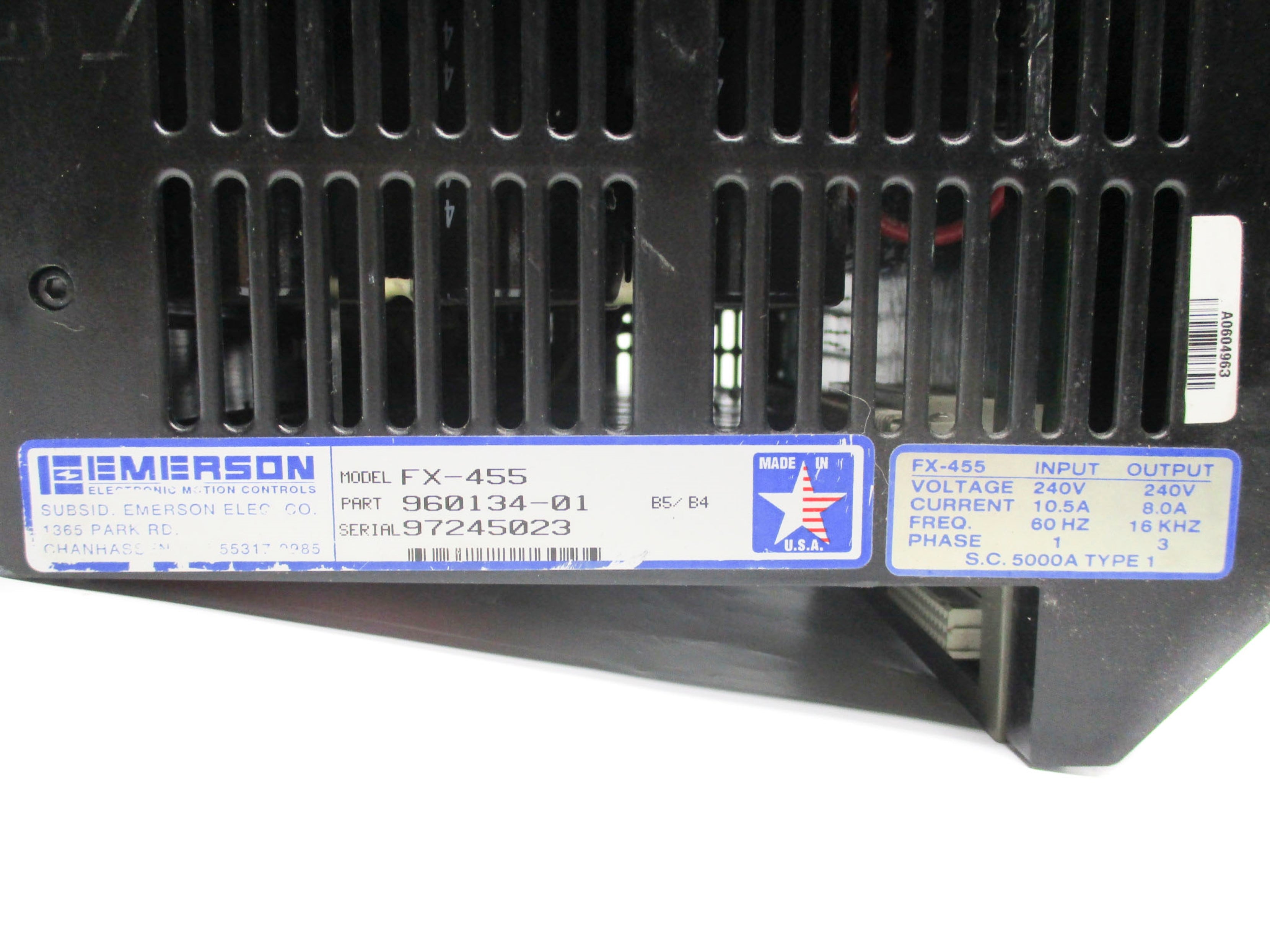 EMERSON FX-455 UNMP