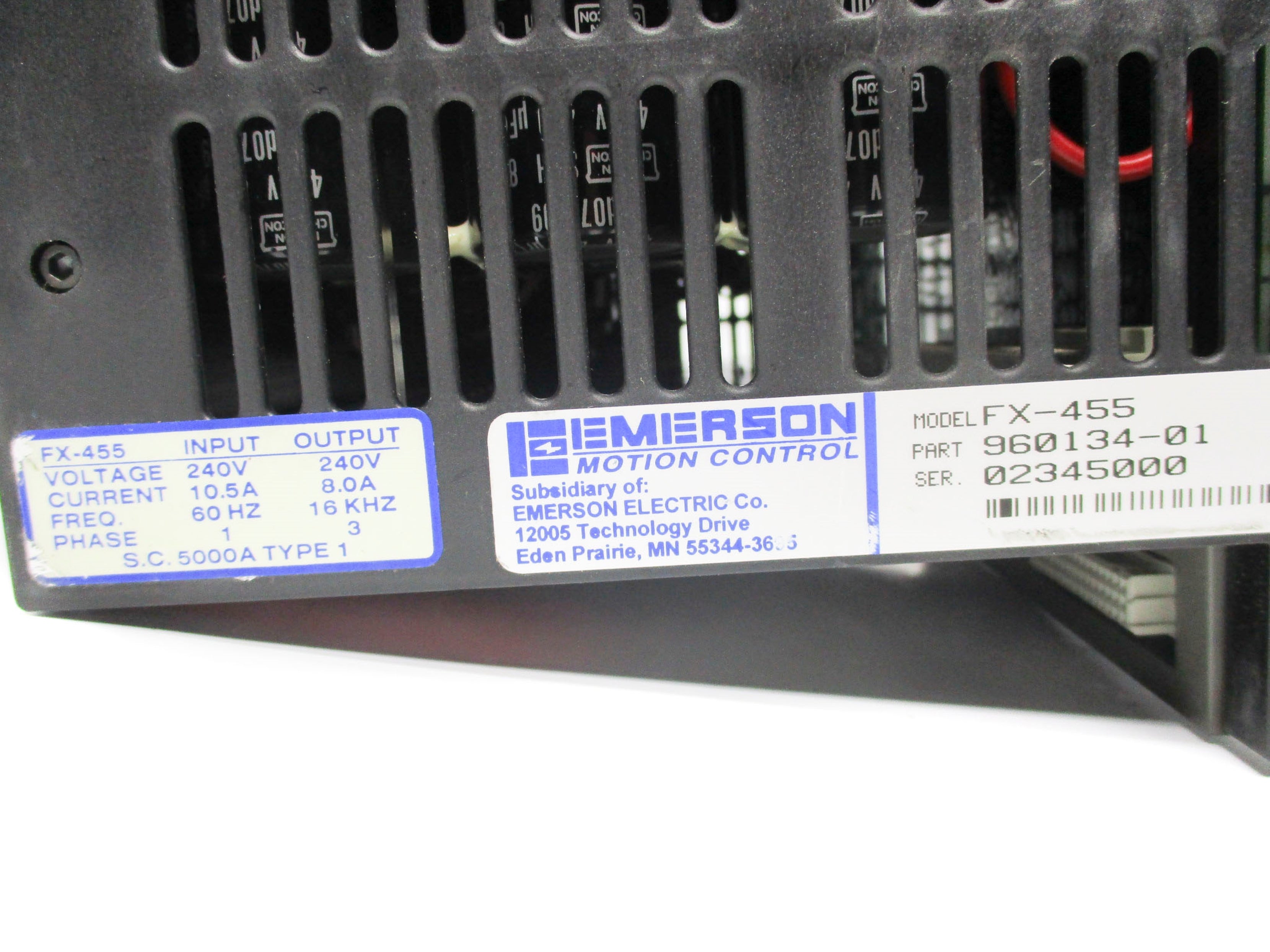 EMERSON FX-455 NSNP