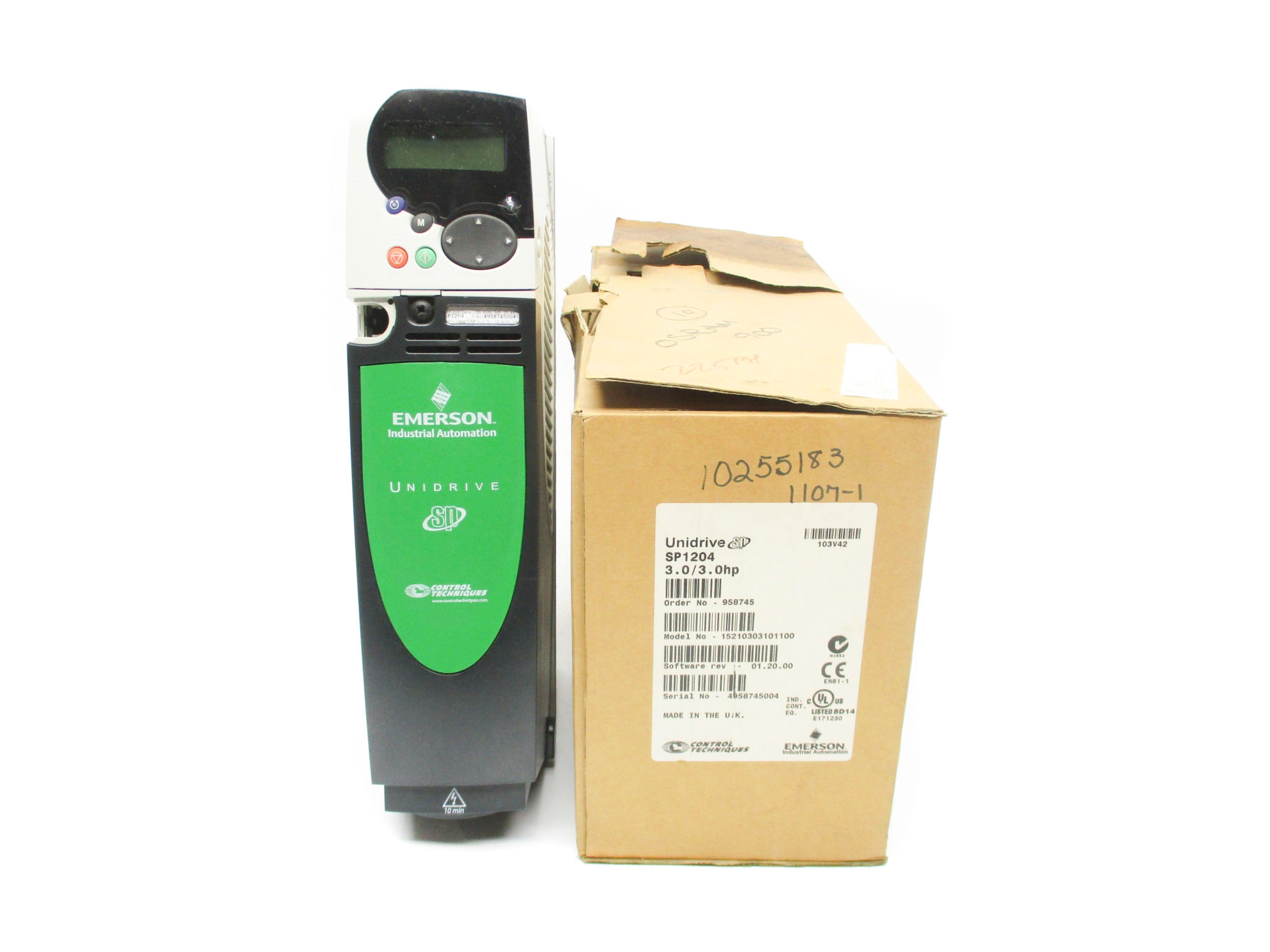 CONTROL TECHNIQUES SP1204 NSMP