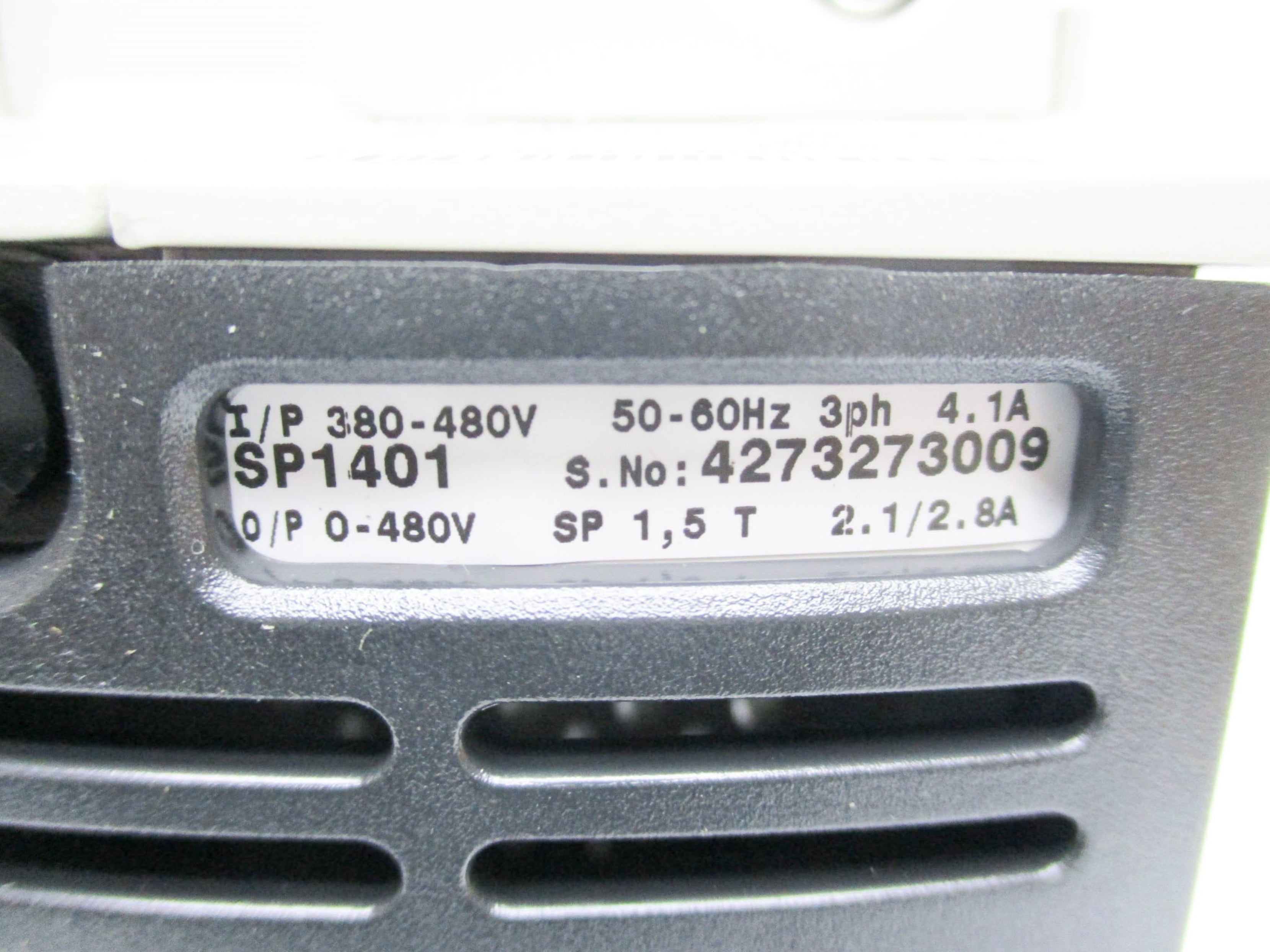 CONTROL TECHNIQUES SP1401 NSMP