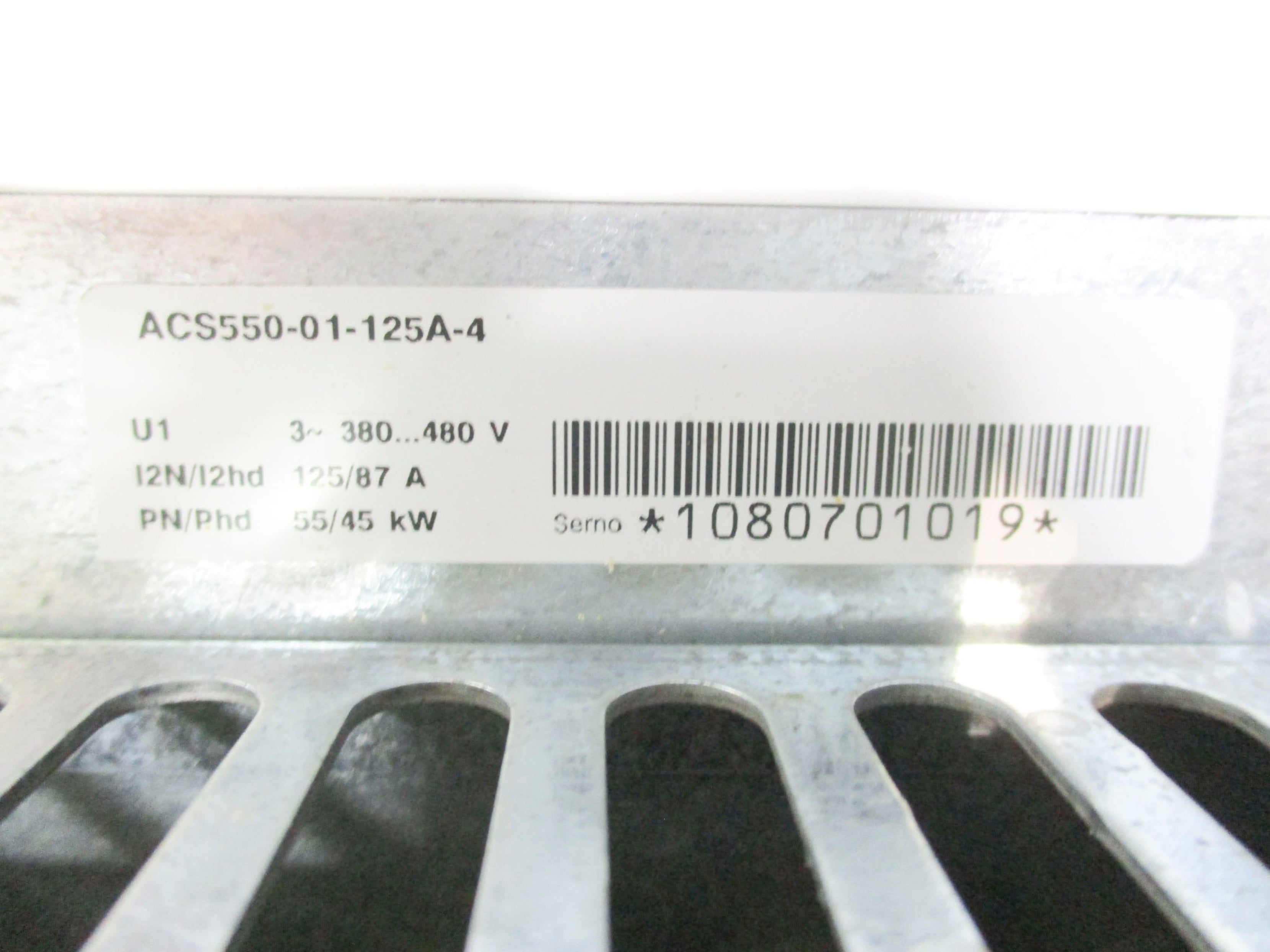 ABB ACS550-01-125A-4 REMAN