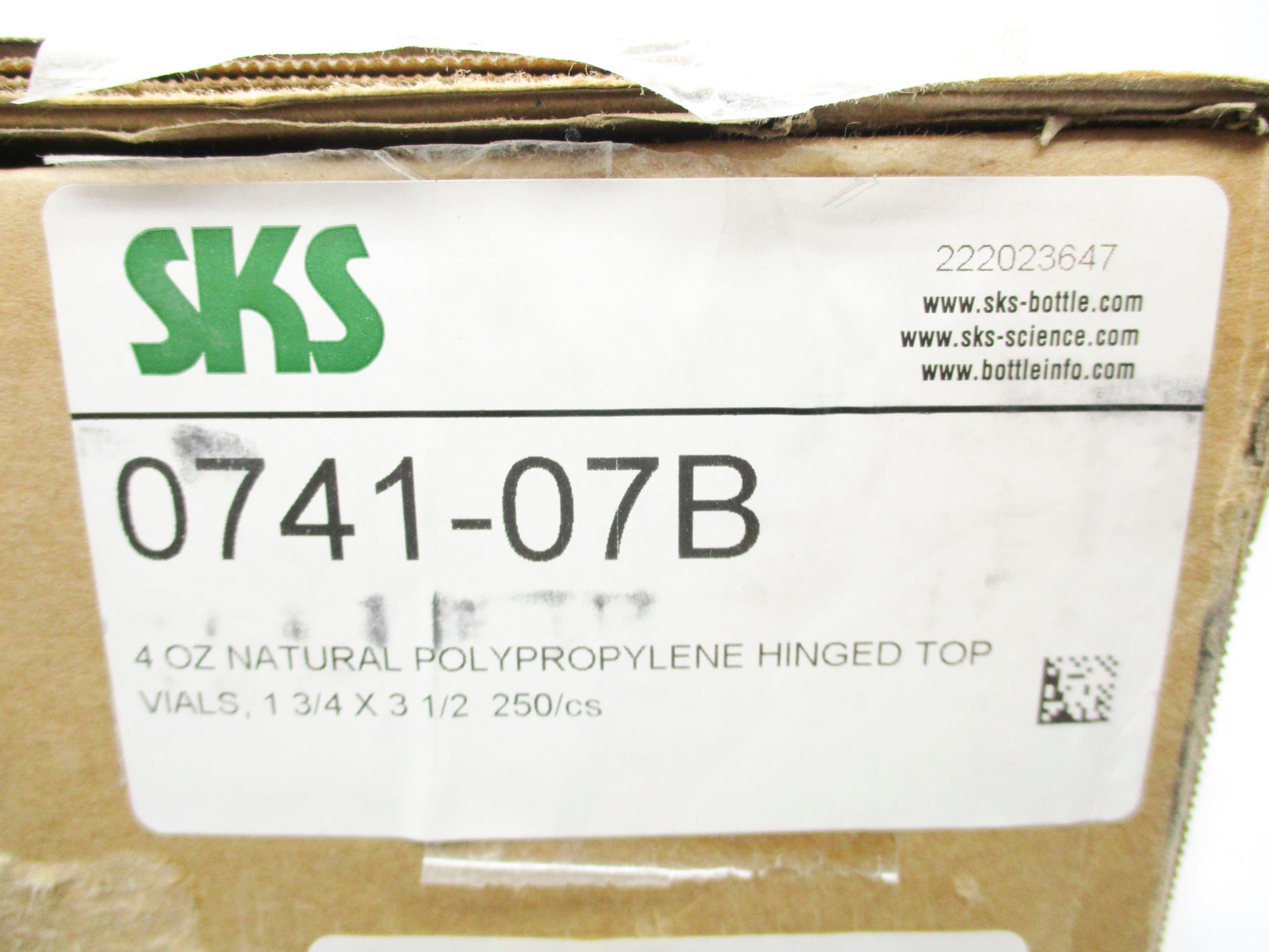 SKS 0741-07B (PKG OF 250) NSMP