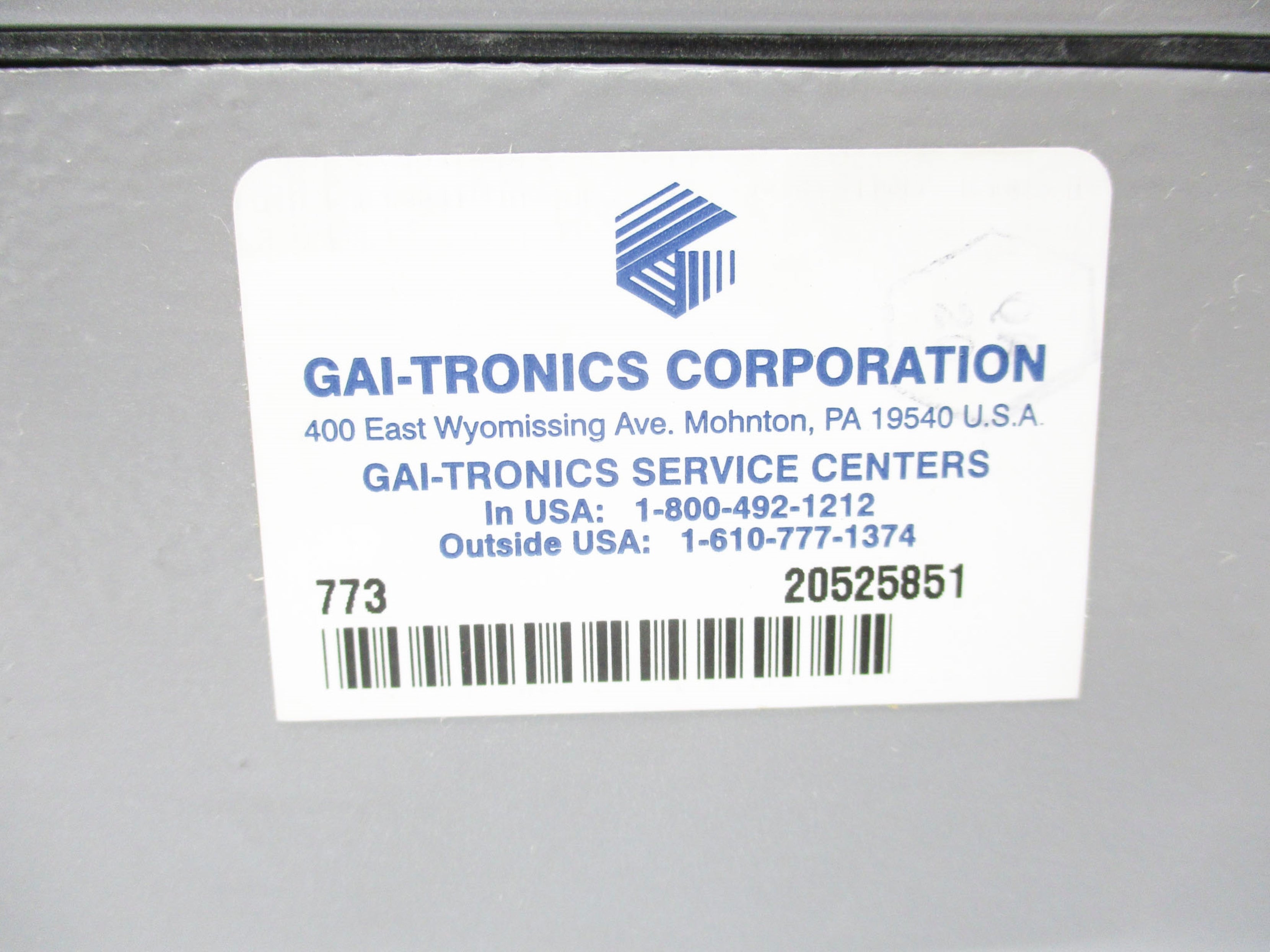 GAI-TRONICS 773 NSNP