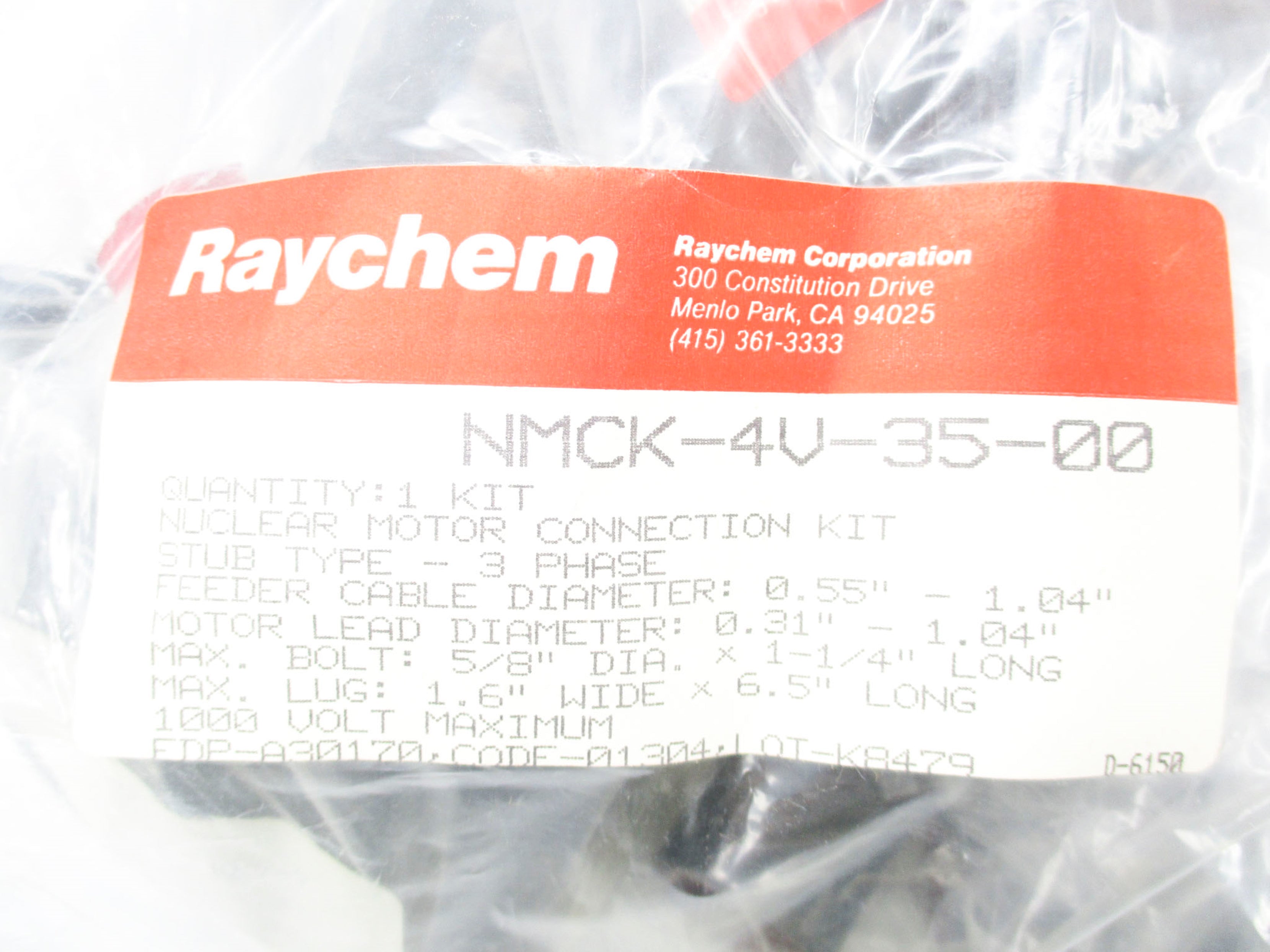 RAYCHEM NMCK-4V-35-00 NSMP