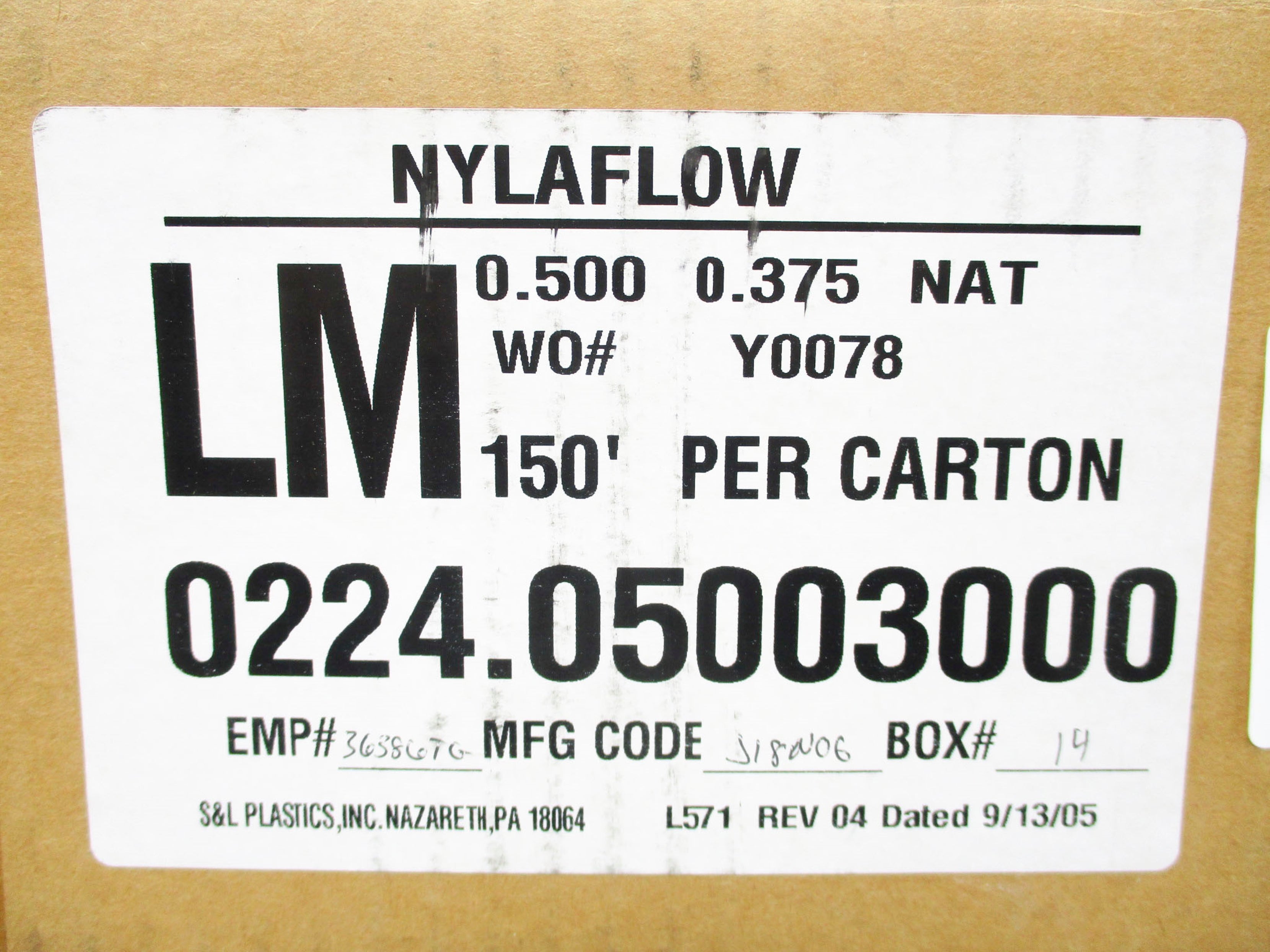 NYLAFLOW Y0078 NSMP