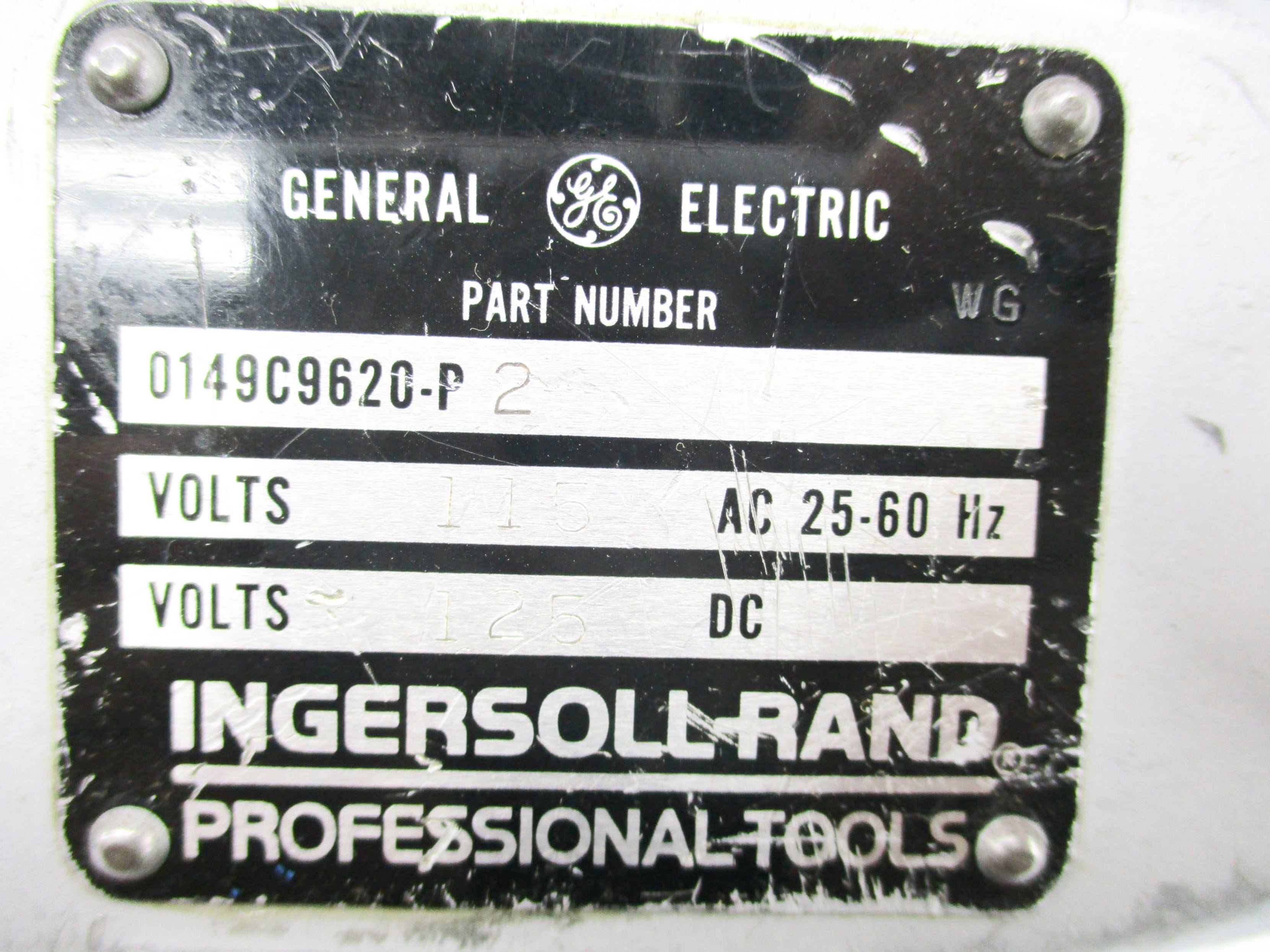 GENERAL ELECTRIC 0149C9620-P2 UNMP