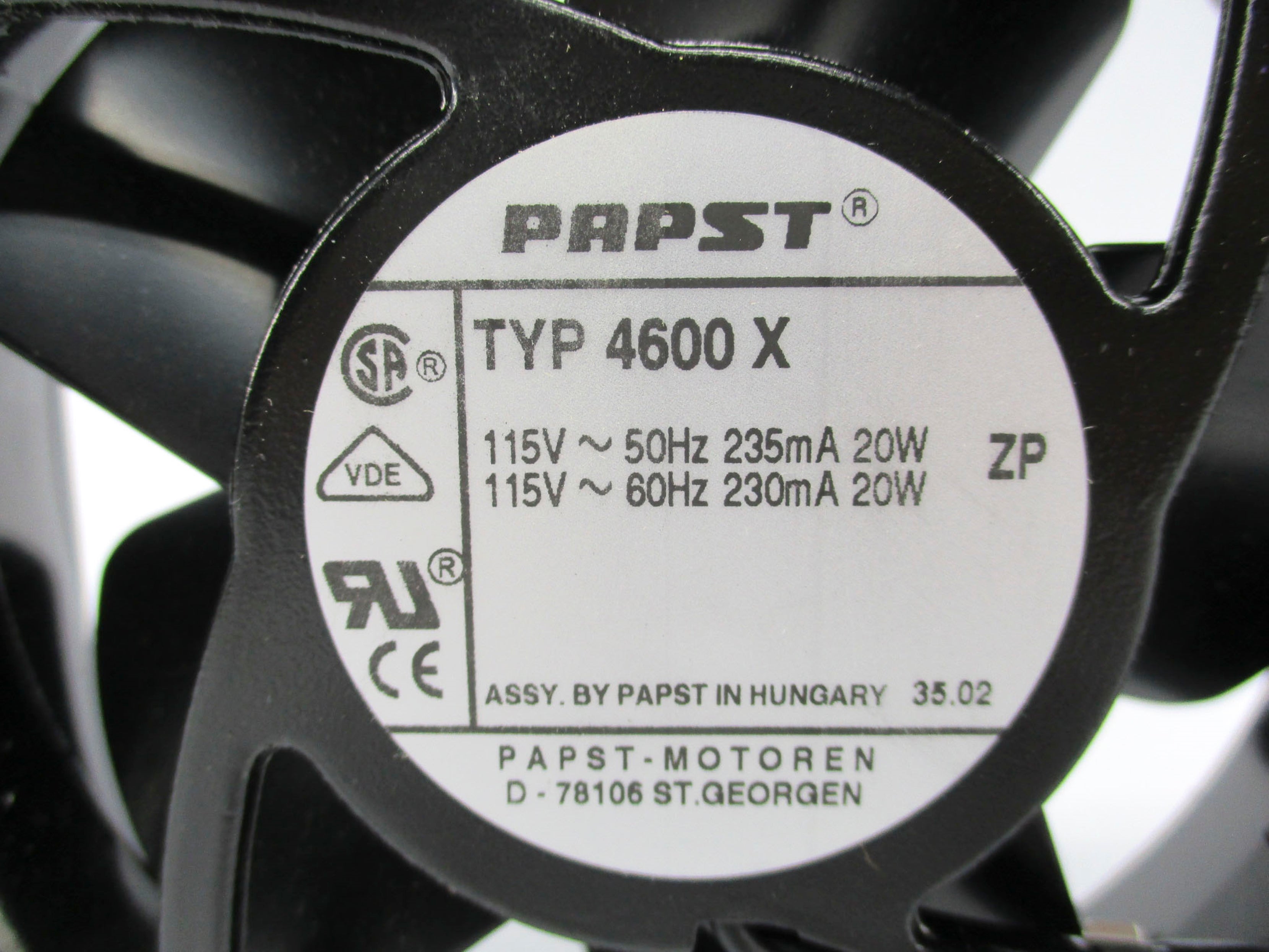 PAPST 4600X NSNP