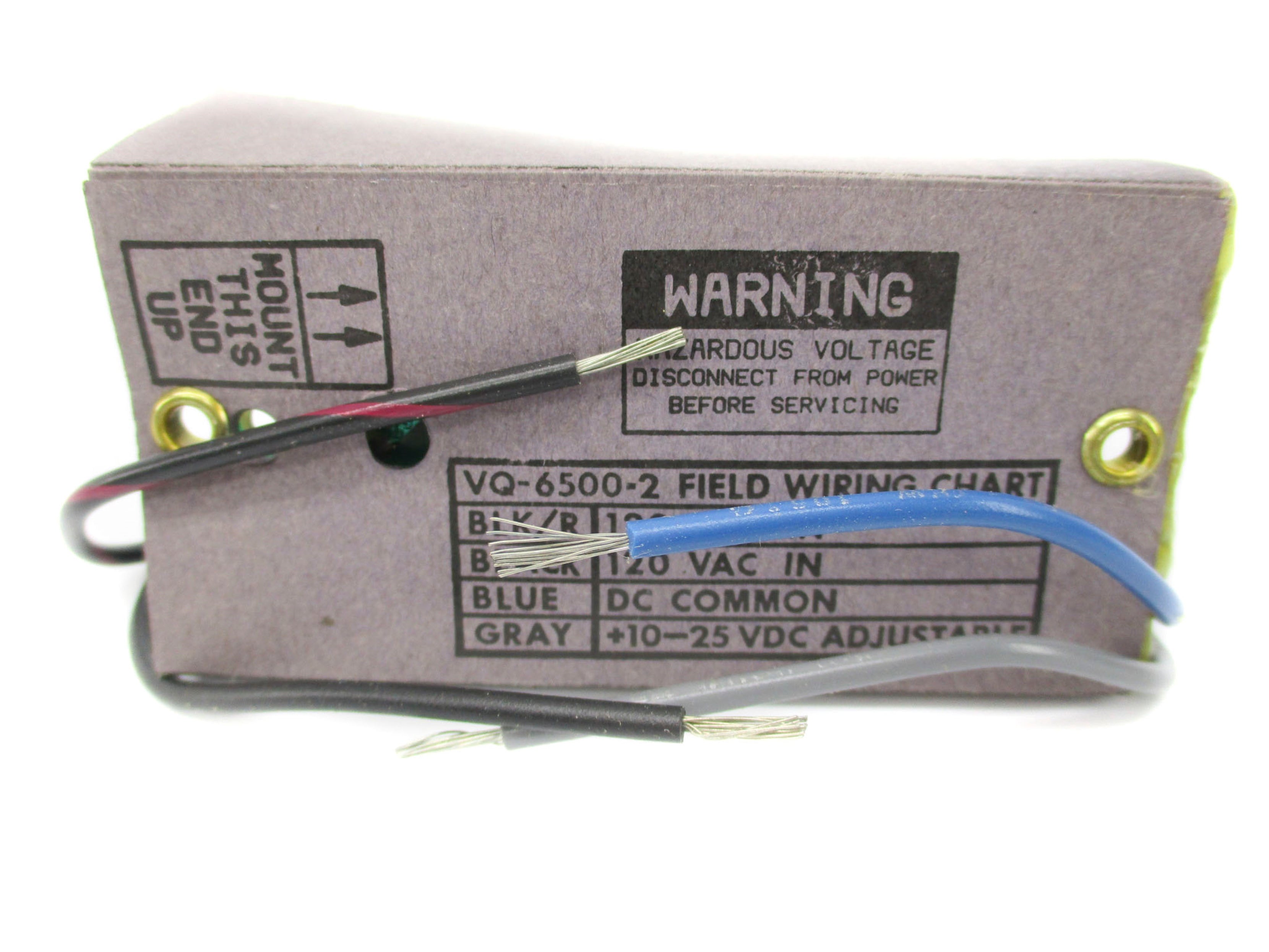 JOHNSON CONTROLS VQ-6500-2 NSMP