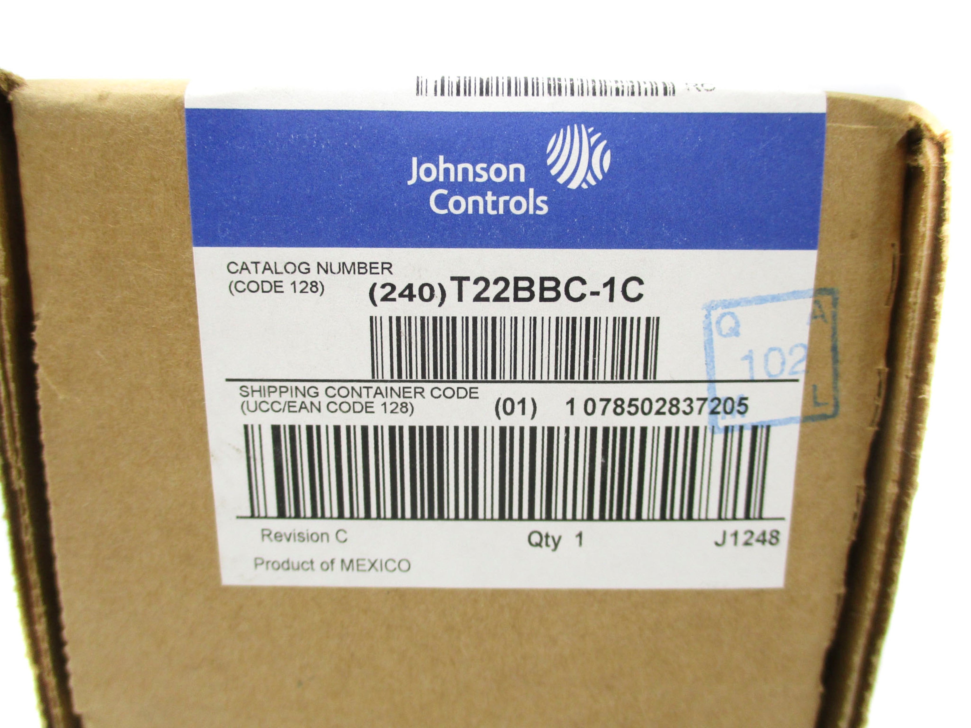 JOHNSON CONTROLS T22BBC-1C NSMP
