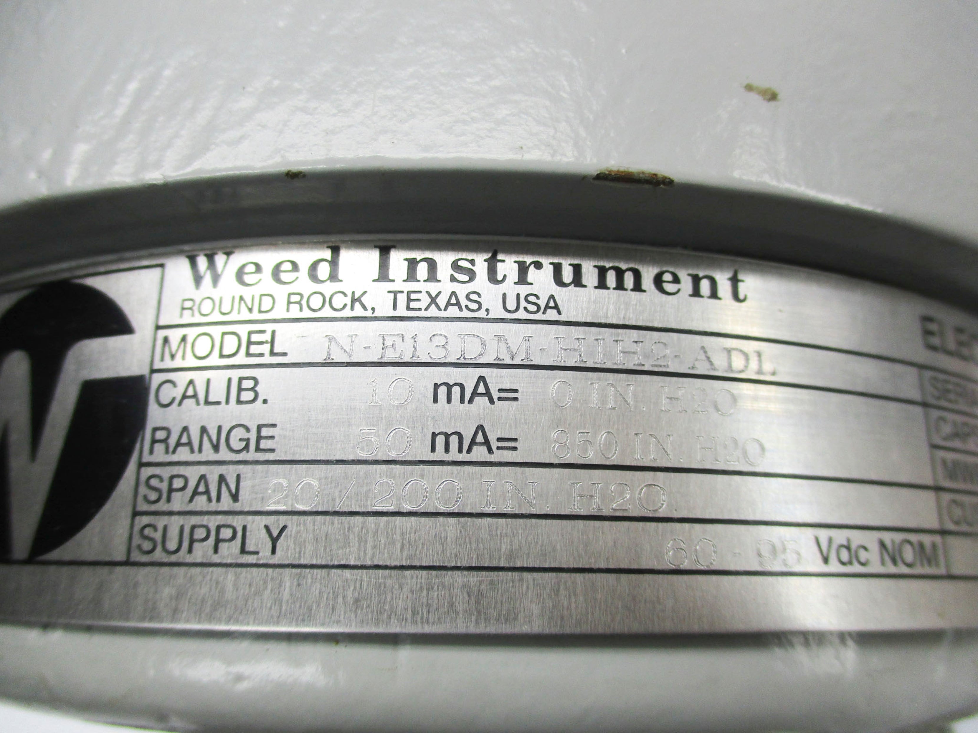 WEED INSTRUMENT N-E13DM-HIH2-ADL UNMP
