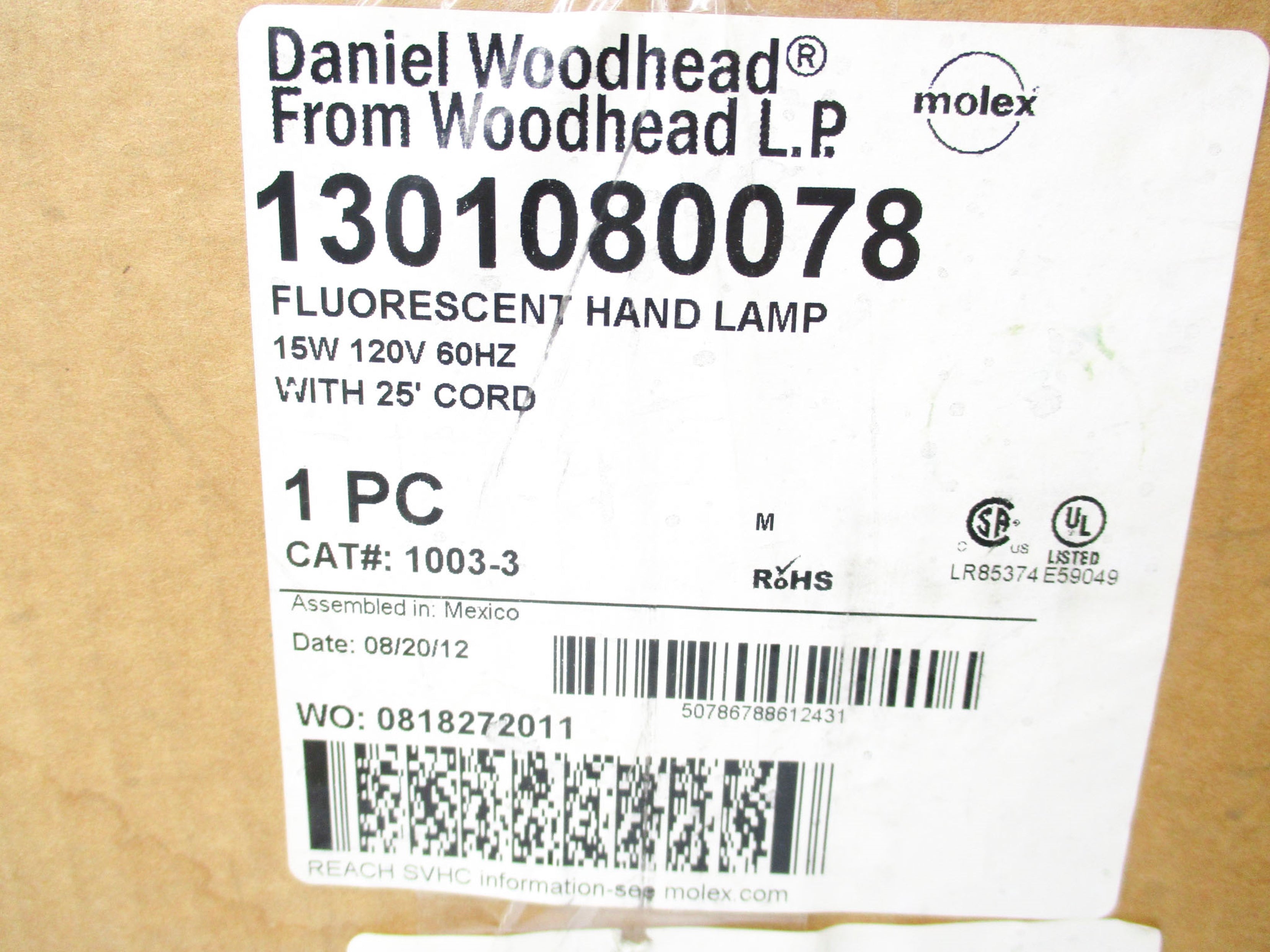 DANIEL WOODHEAD 1003-3 NSMP