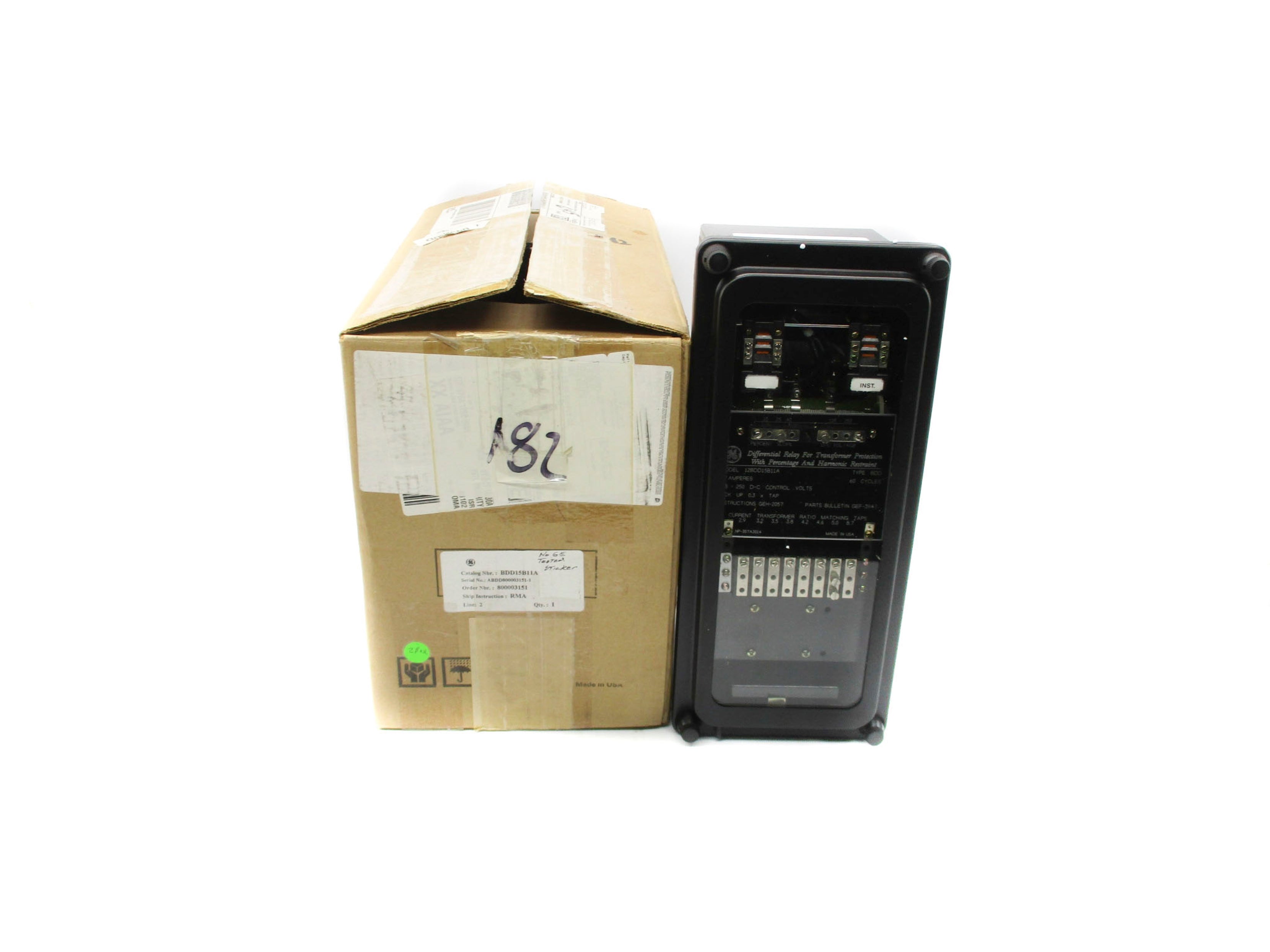 GENERAL ELECTRIC BDD15B11A 5A 125-250V NSMP