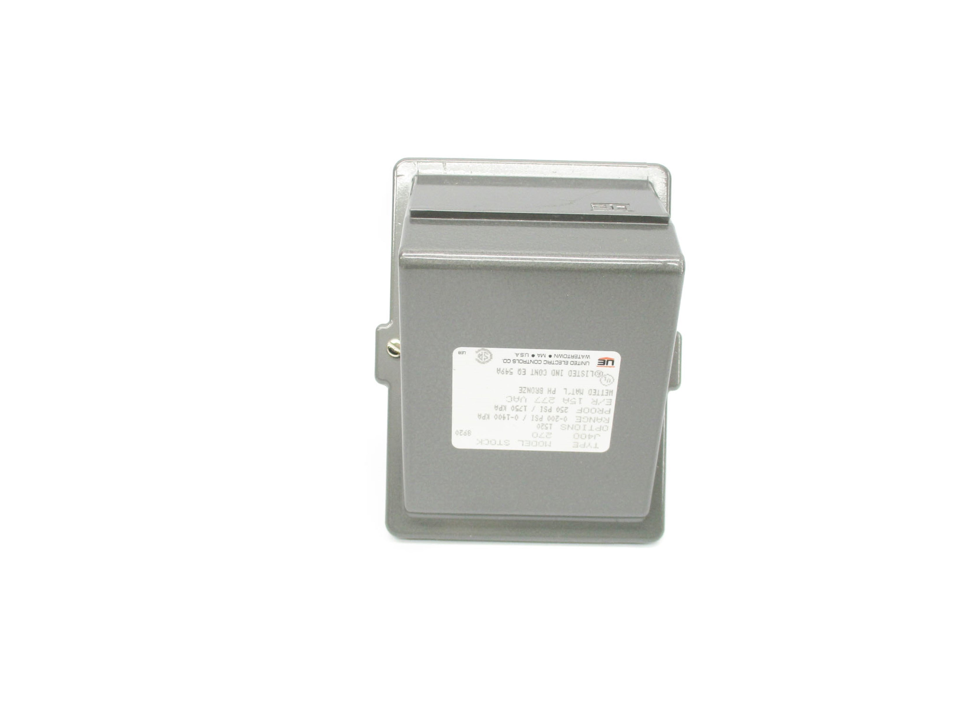 UNITED ELECTRIC J400270 0-200PSI NSNP