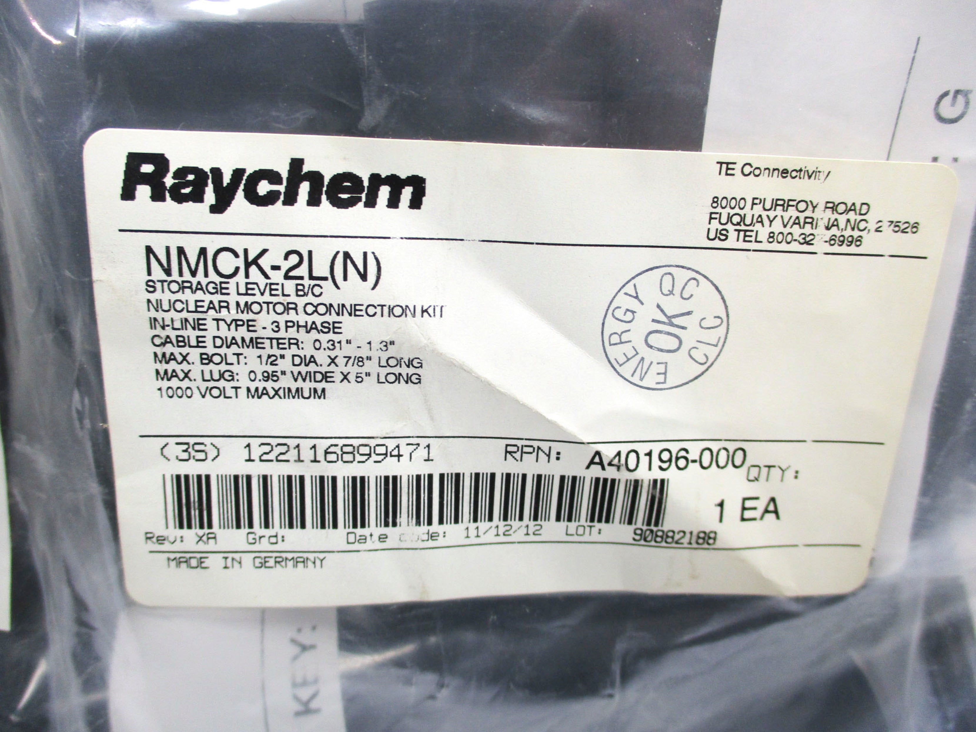 RAYCHEM NMCK-2L(N) NSMP