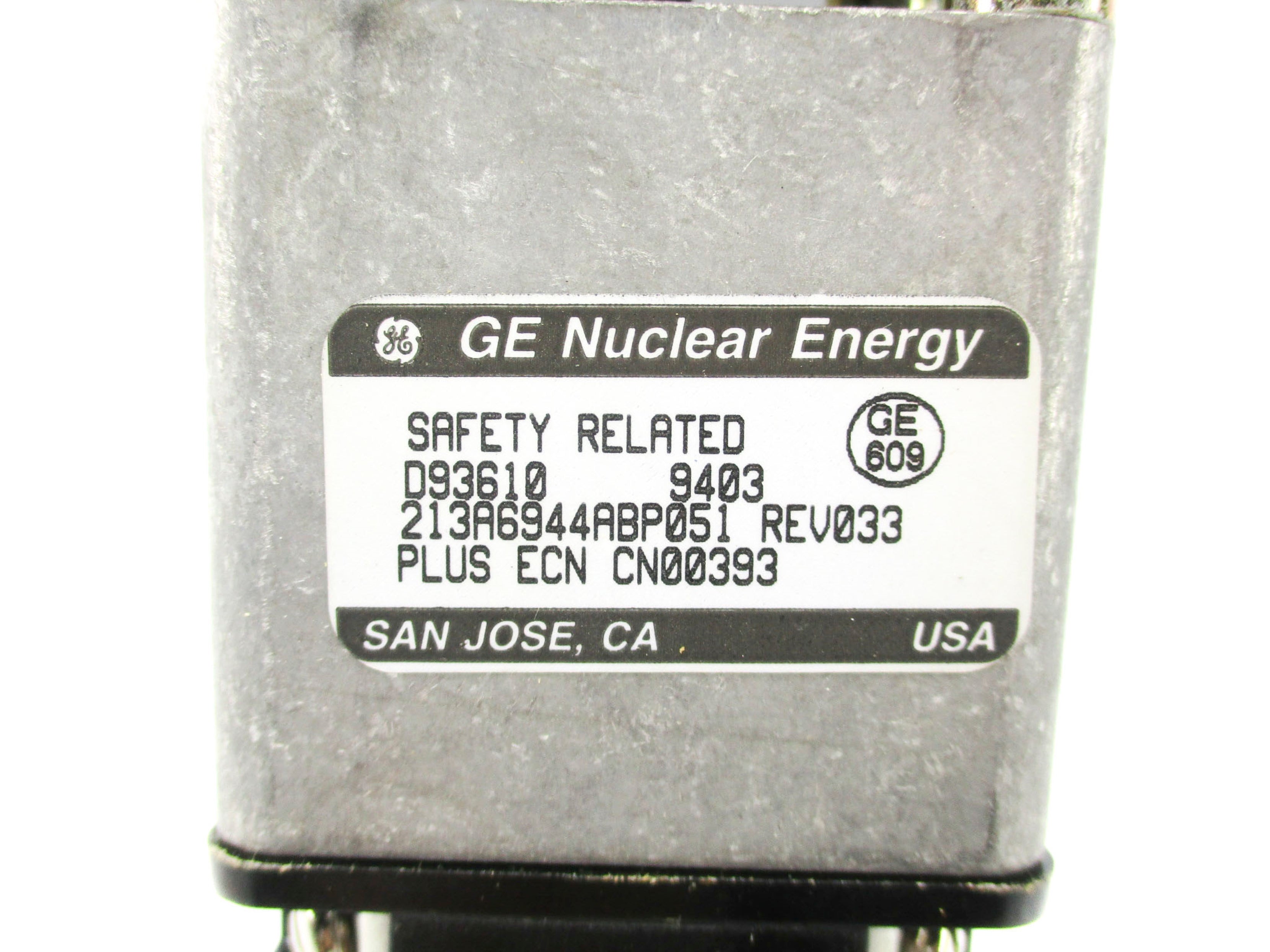 GENERAL ELECTRIC 213A6944ABP051 NSNP