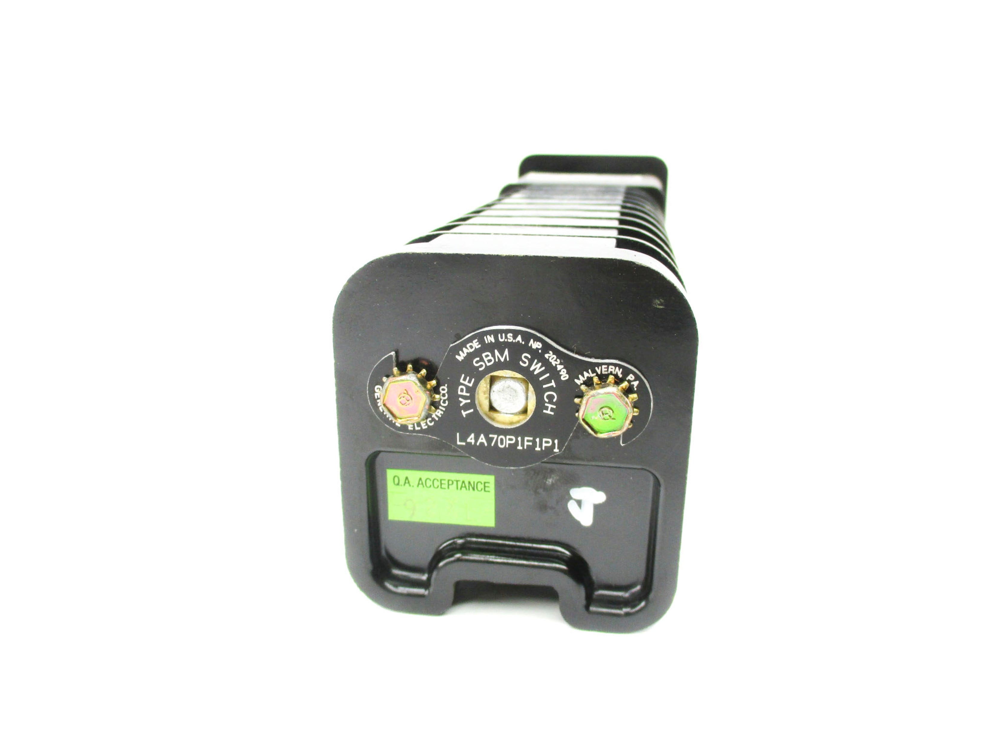 GENERAL ELECTRIC Q16SBML4A70P1F1P1 NSNP