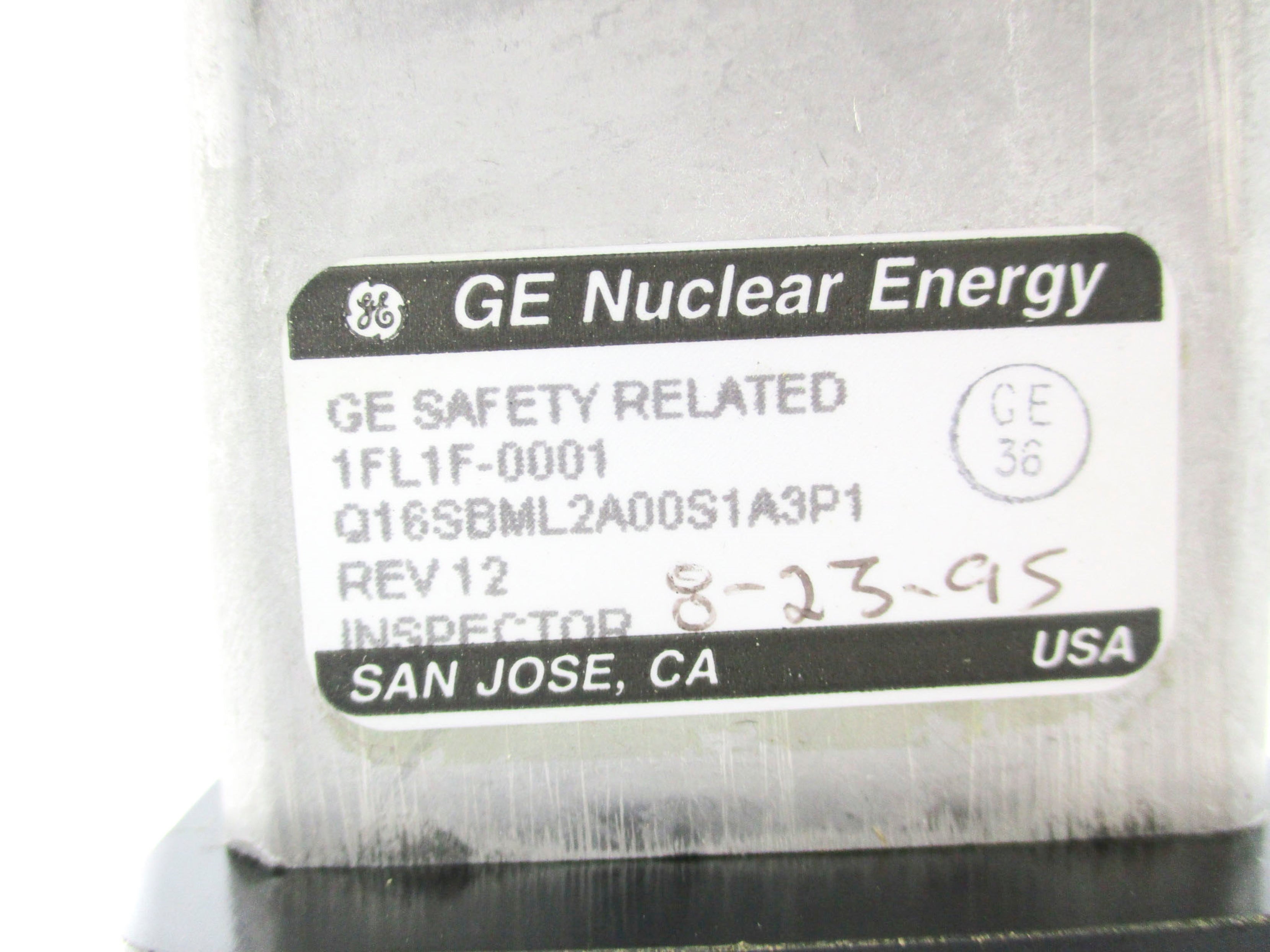 GENERAL ELECTRIC Q16SBML2A00S1A3P1 NSNP