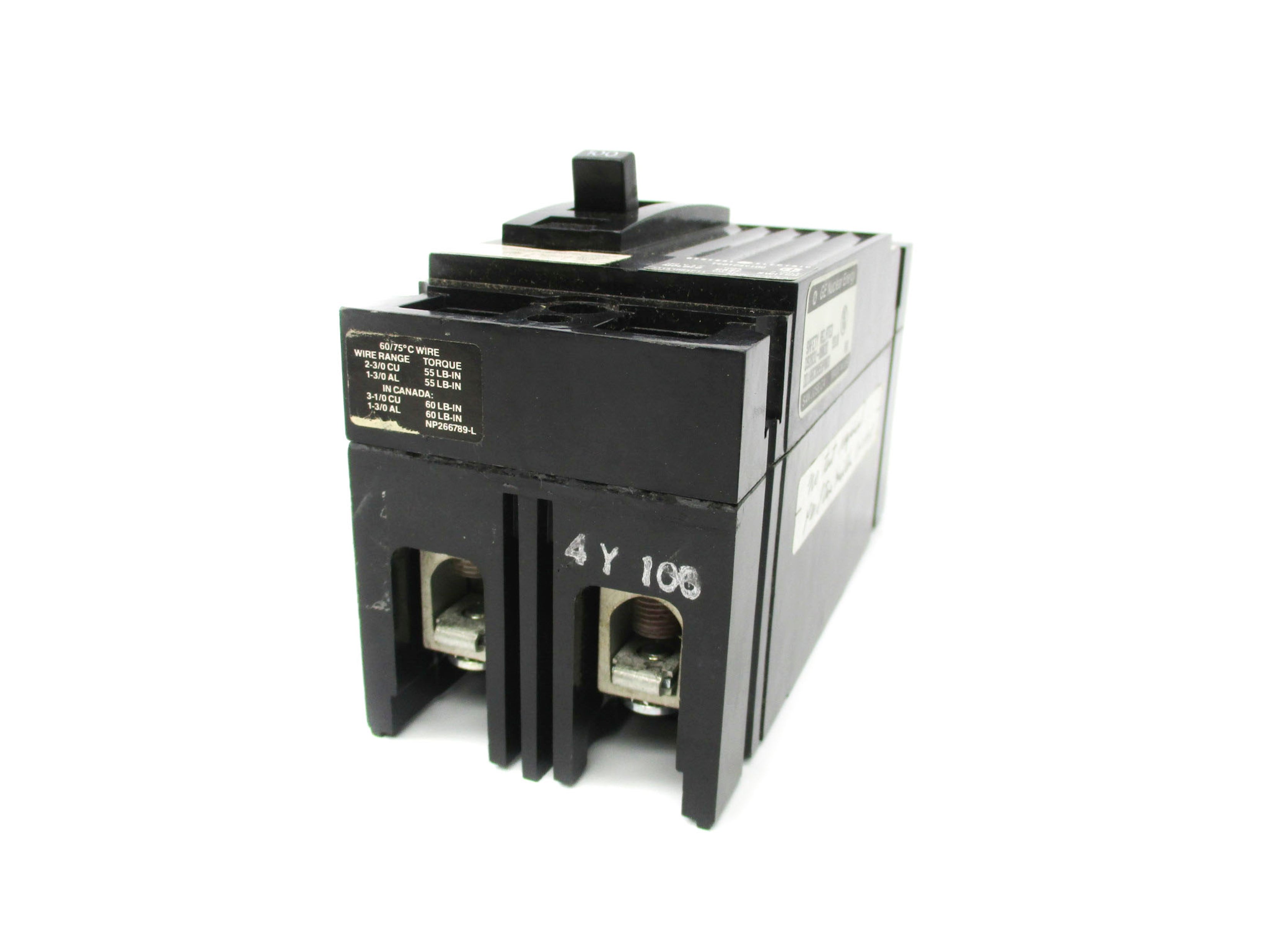 GENERAL ELECTRIC TED124Y100 100A 480V NSNP