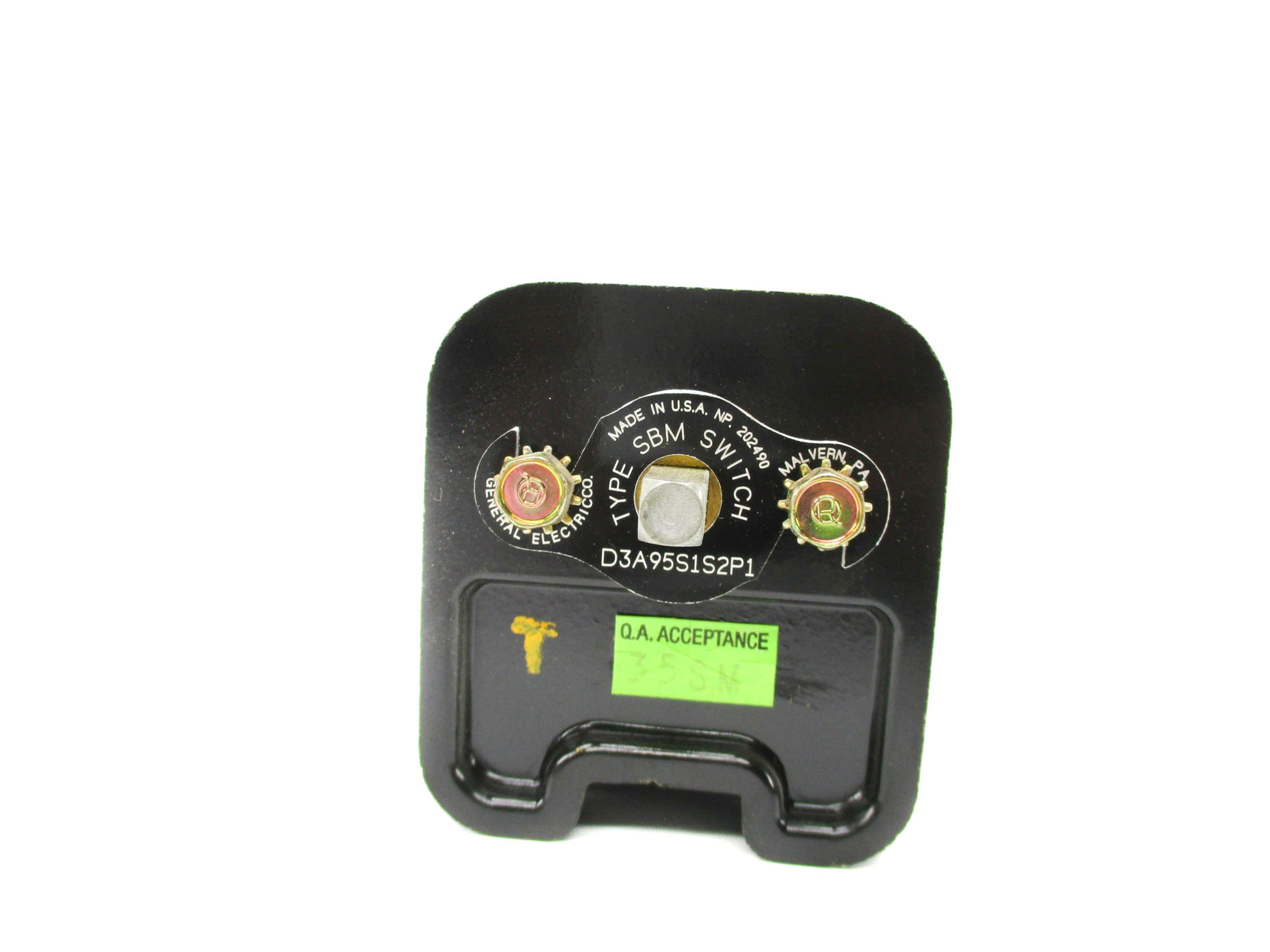 GENERAL ELECTRIC Q16SBMD3A96S1S2P1 NSNP