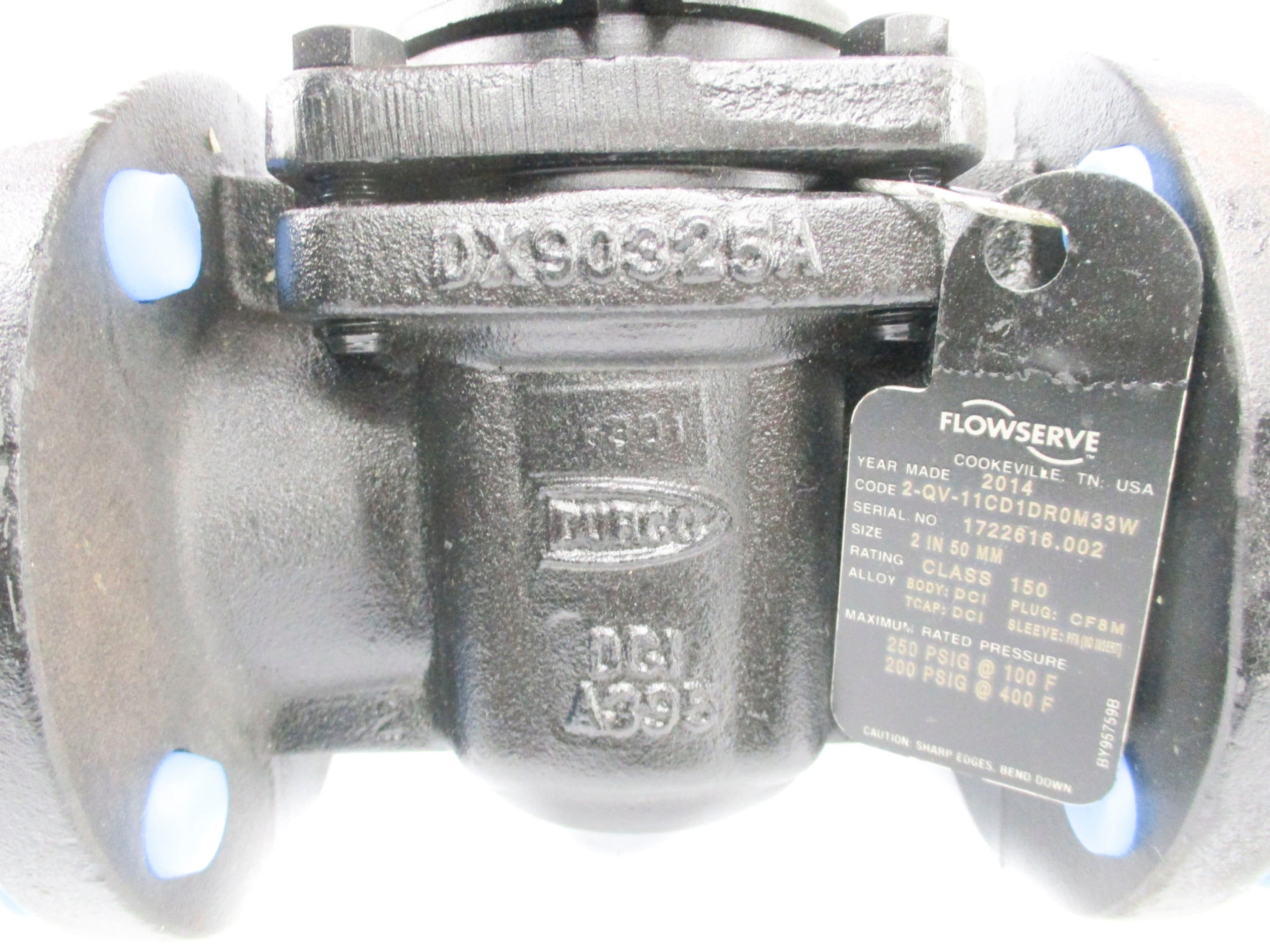FLOWSERVE 2-QV-11CD1DR0M33W 250PSI NSNP