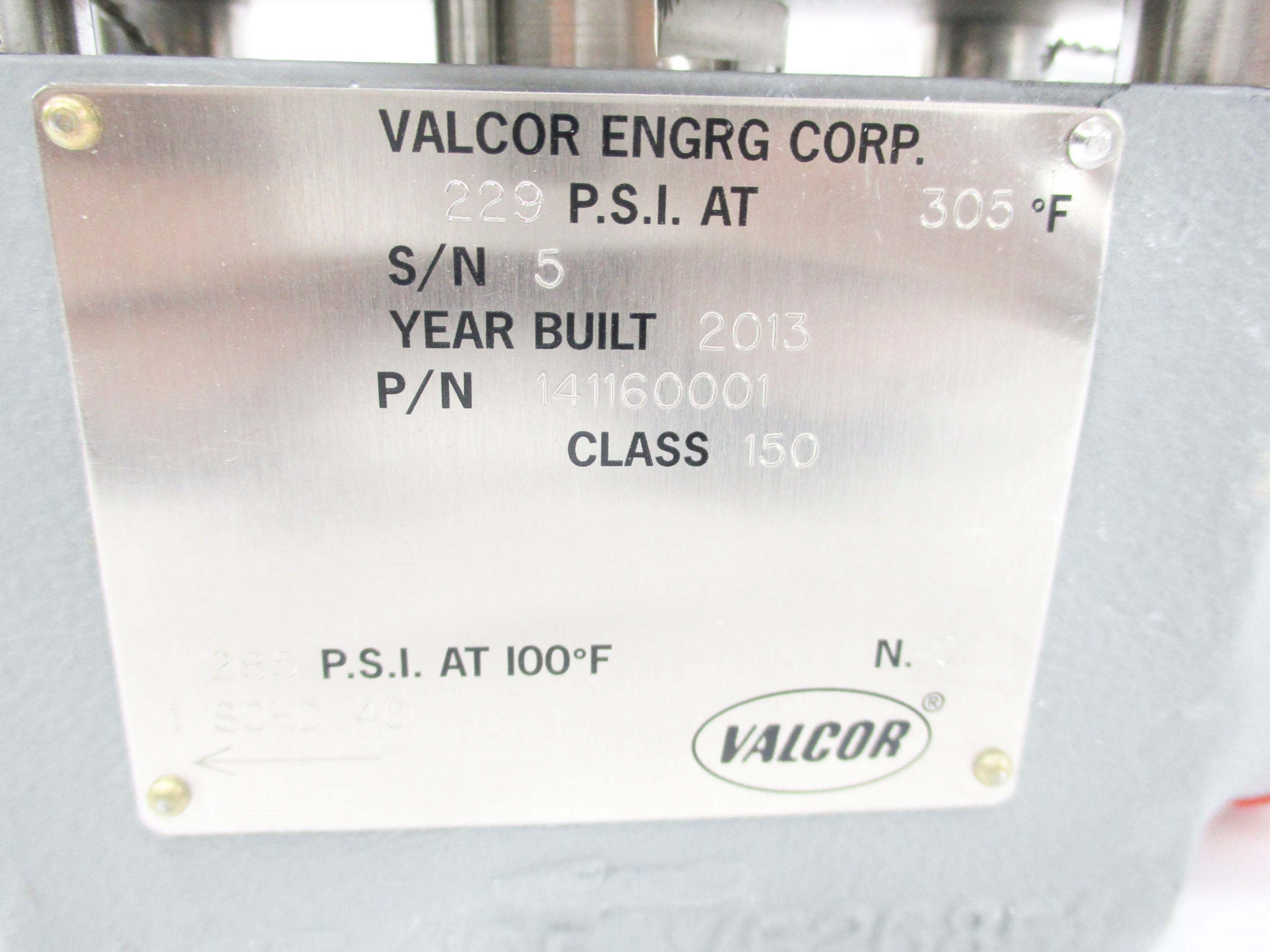 VALCOR V105-204 141160001 NSNP