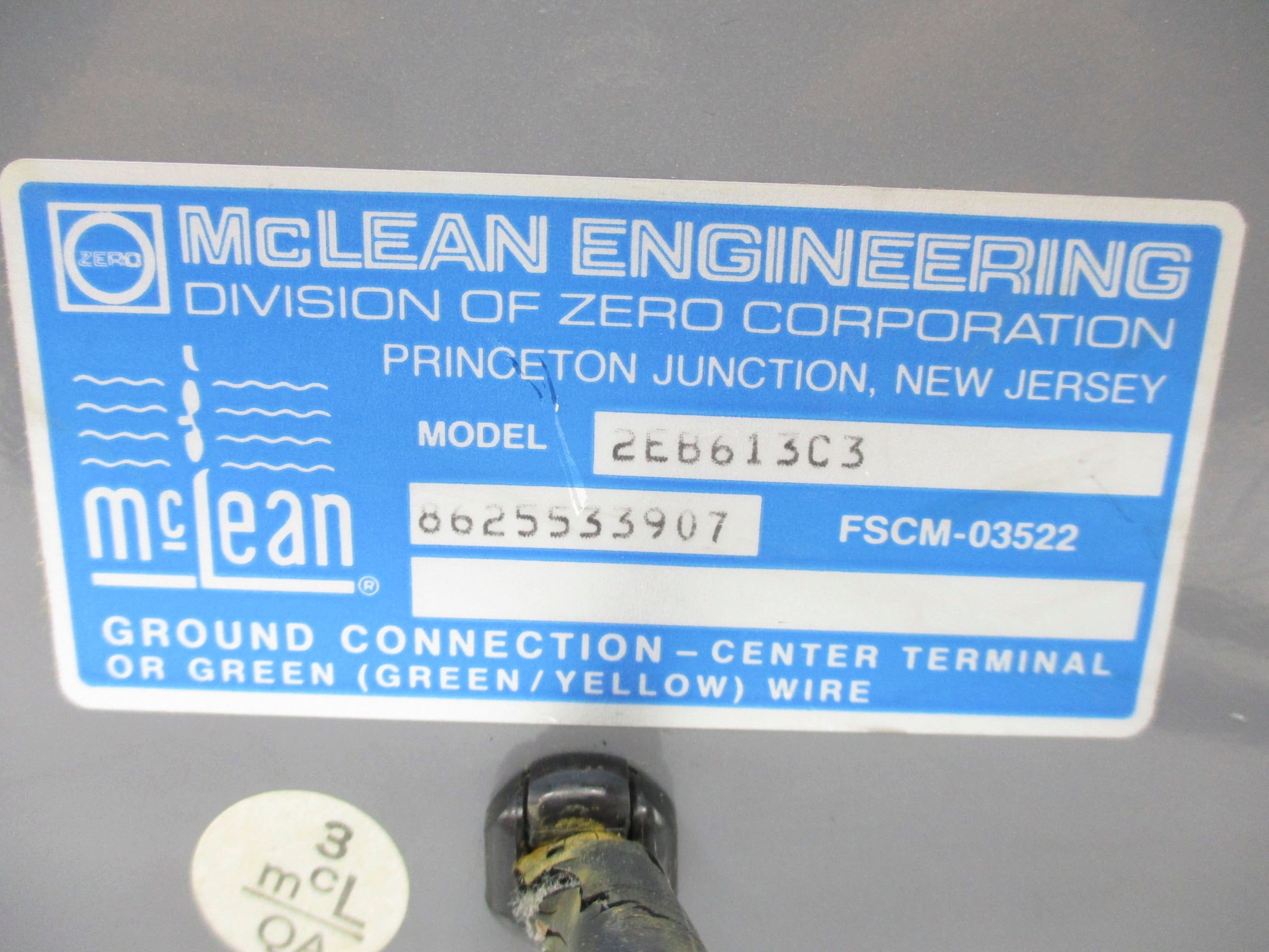 MCLEAN 2EB613C3 NSNP