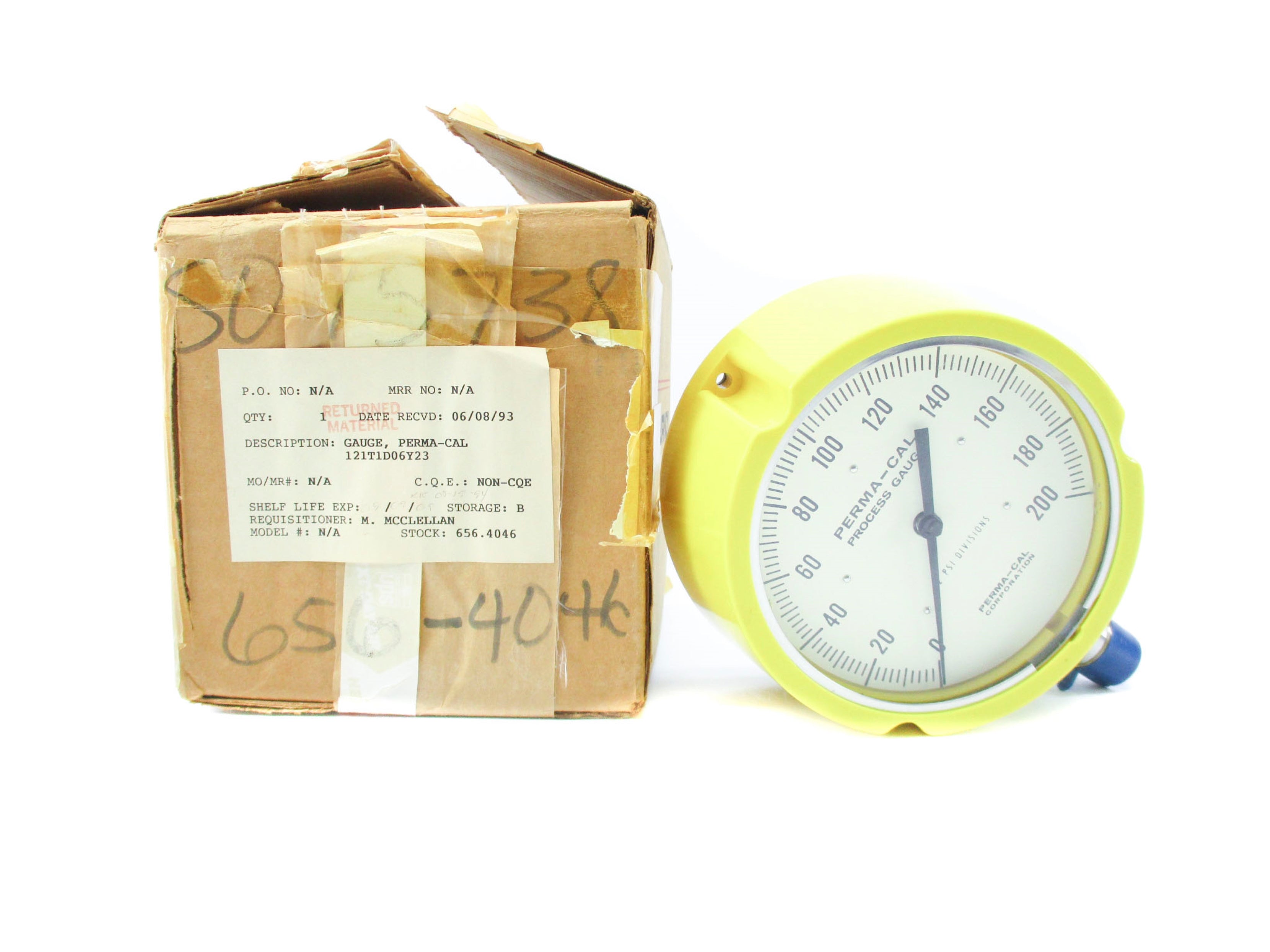 PERMA-CAL 121TID06Y23 0-200PSI NSMP