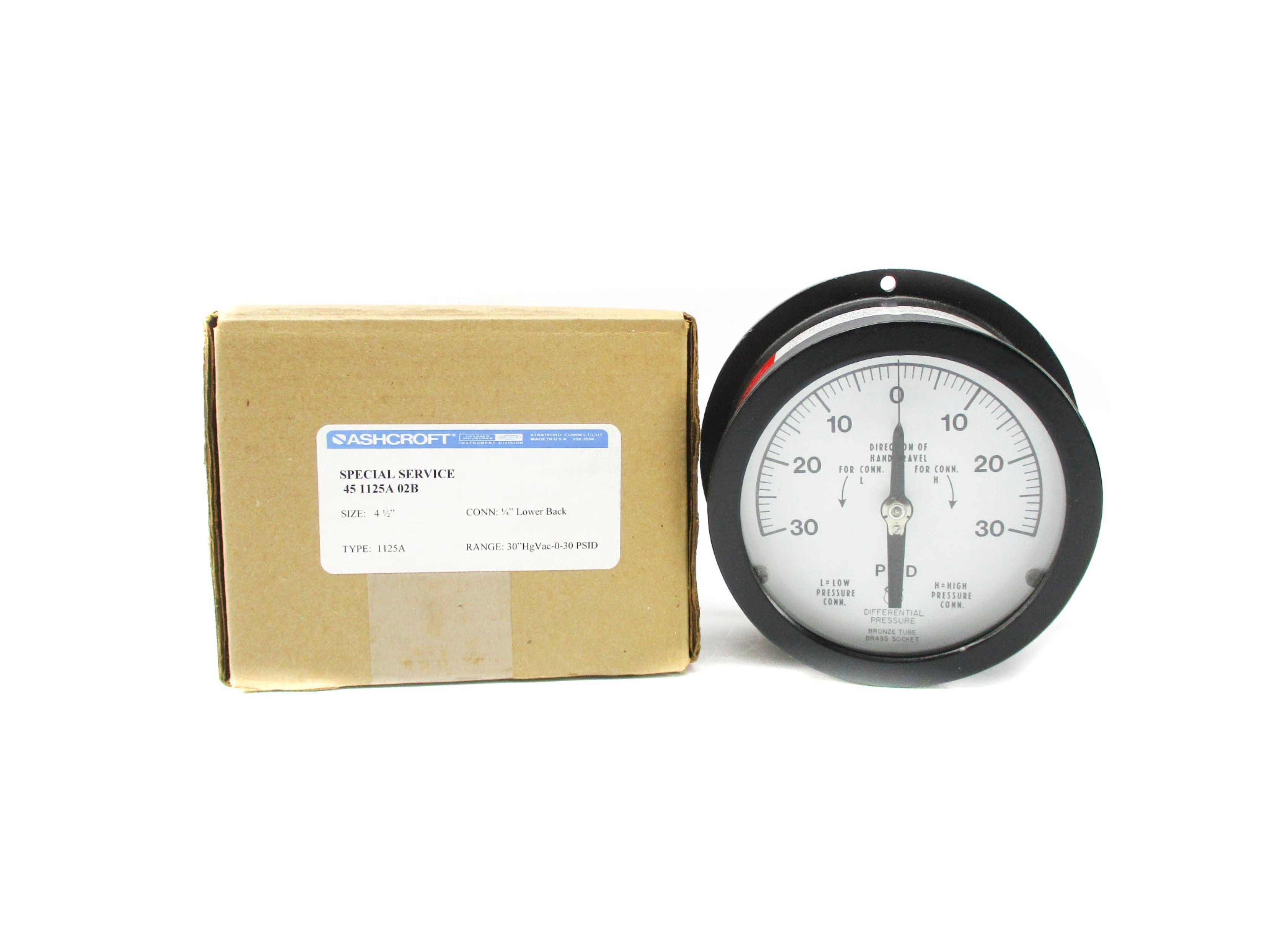 ASHCROFT 45-1125A-02B NSMP