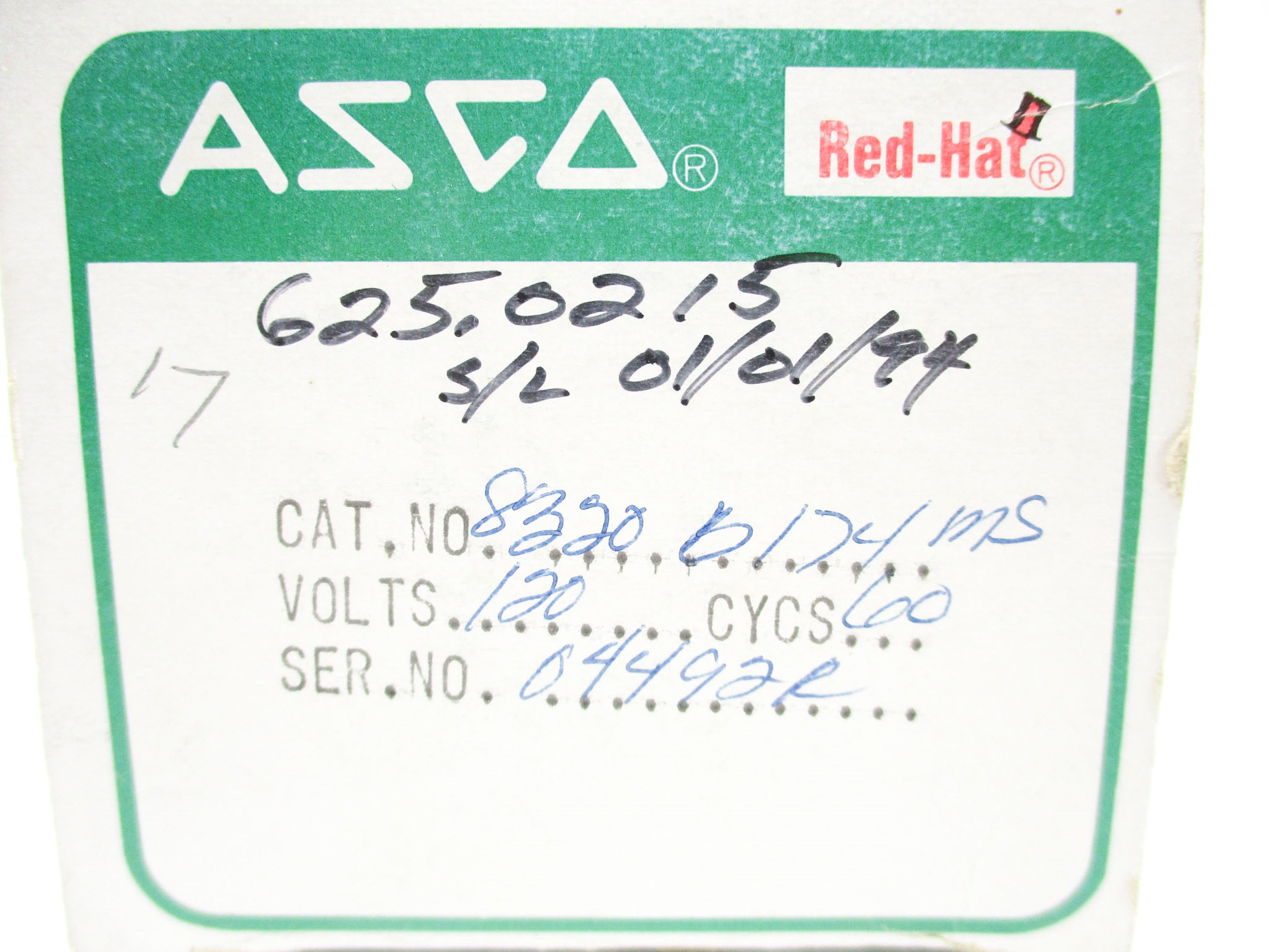 ASCO 8320B174MS NSMP