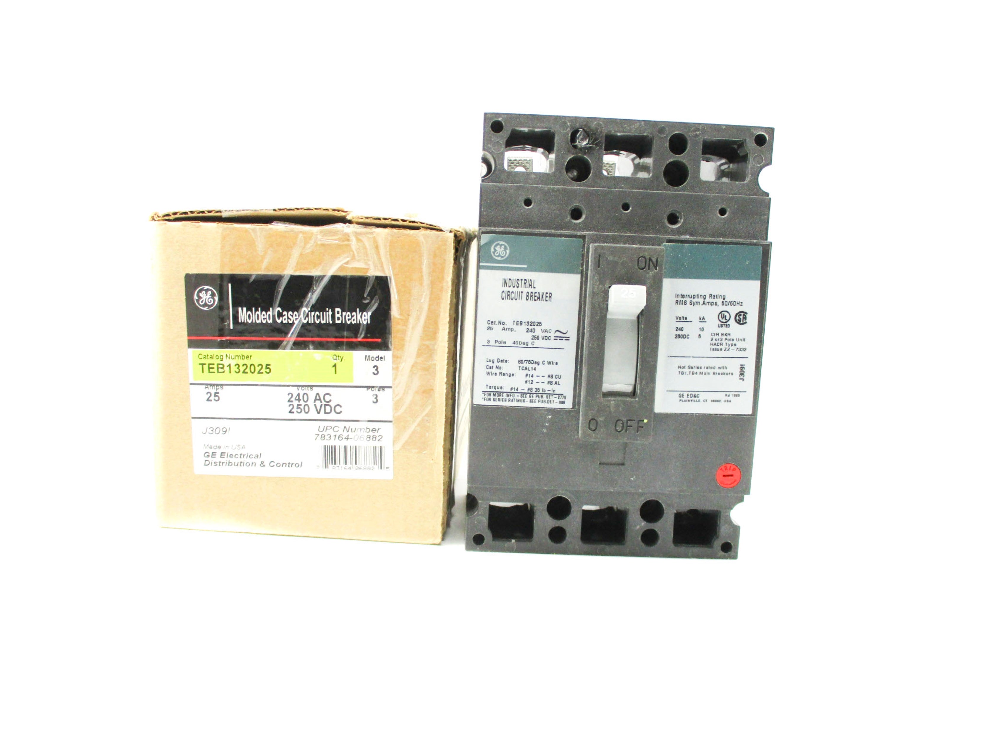 GENERAL ELECTRIC TEB132025 25A 240V NSMP