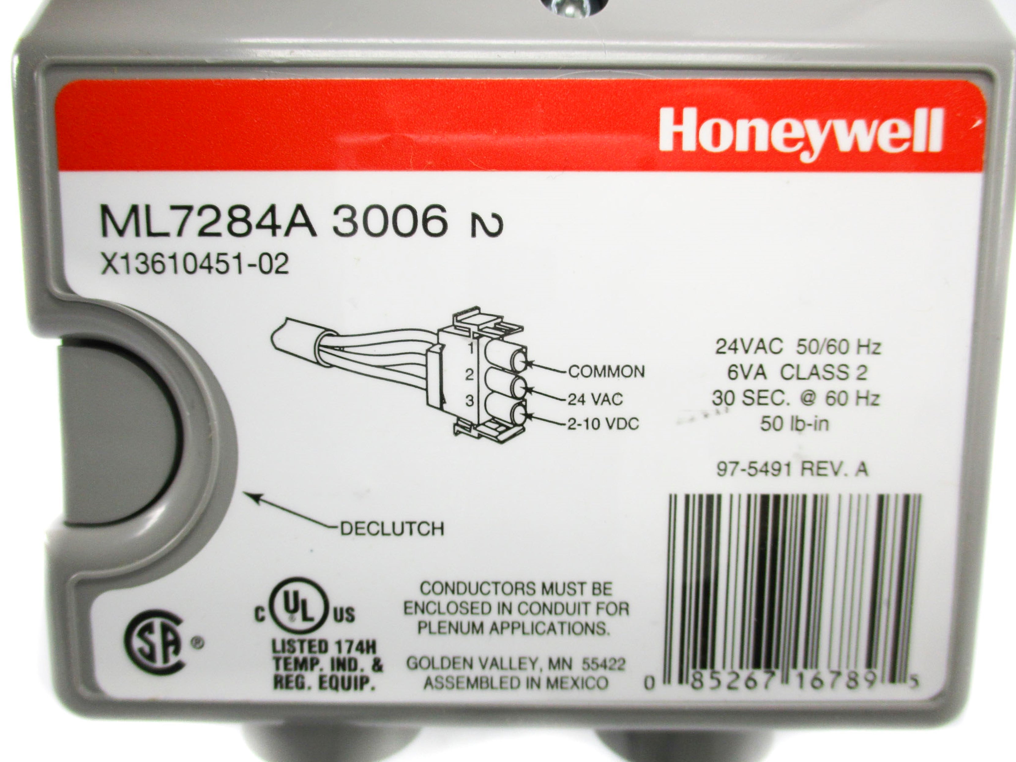 HONEYWELL ML7284A-3006 NSNP