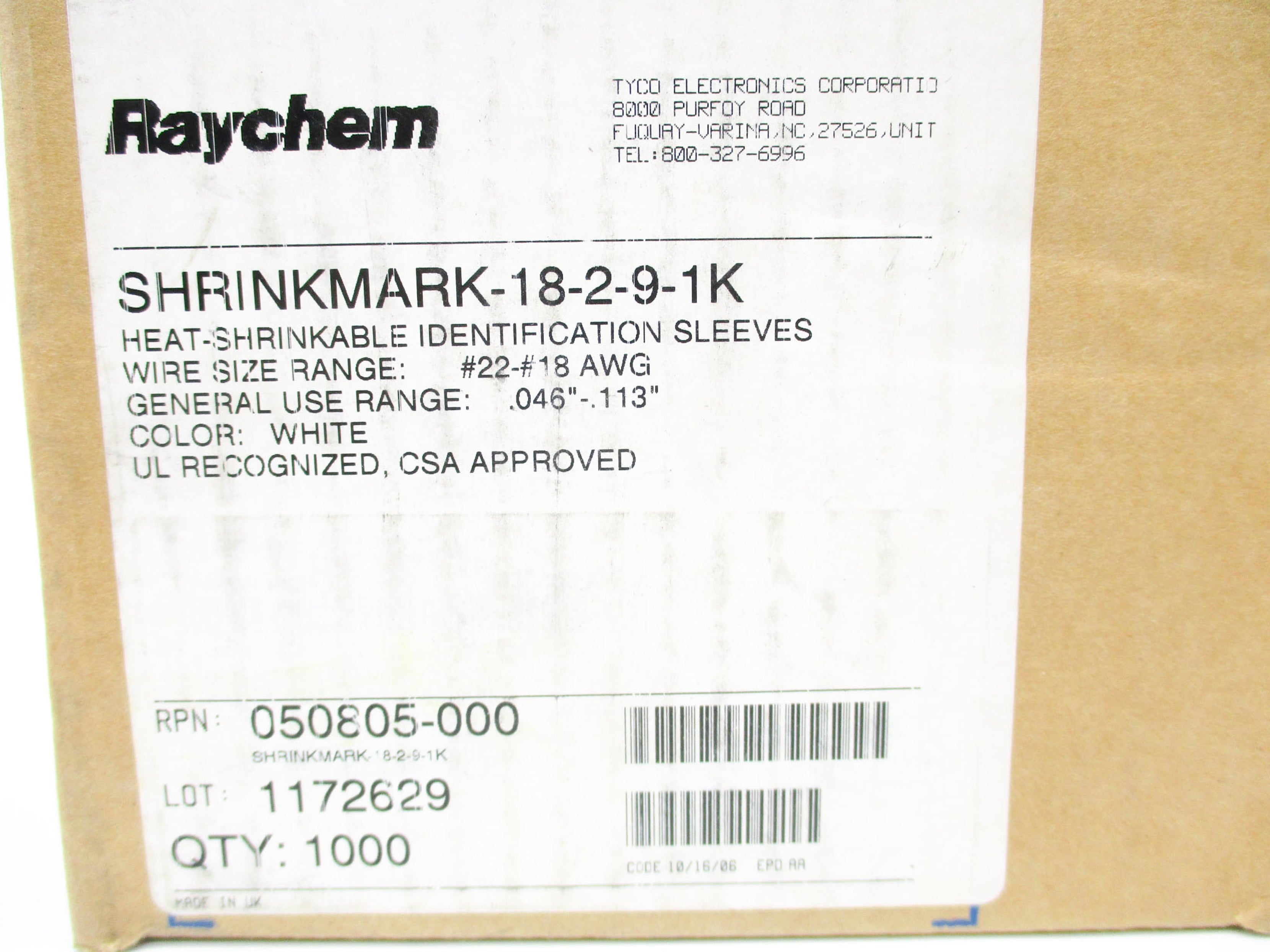 RAYCHEM 050805-000 NSMP