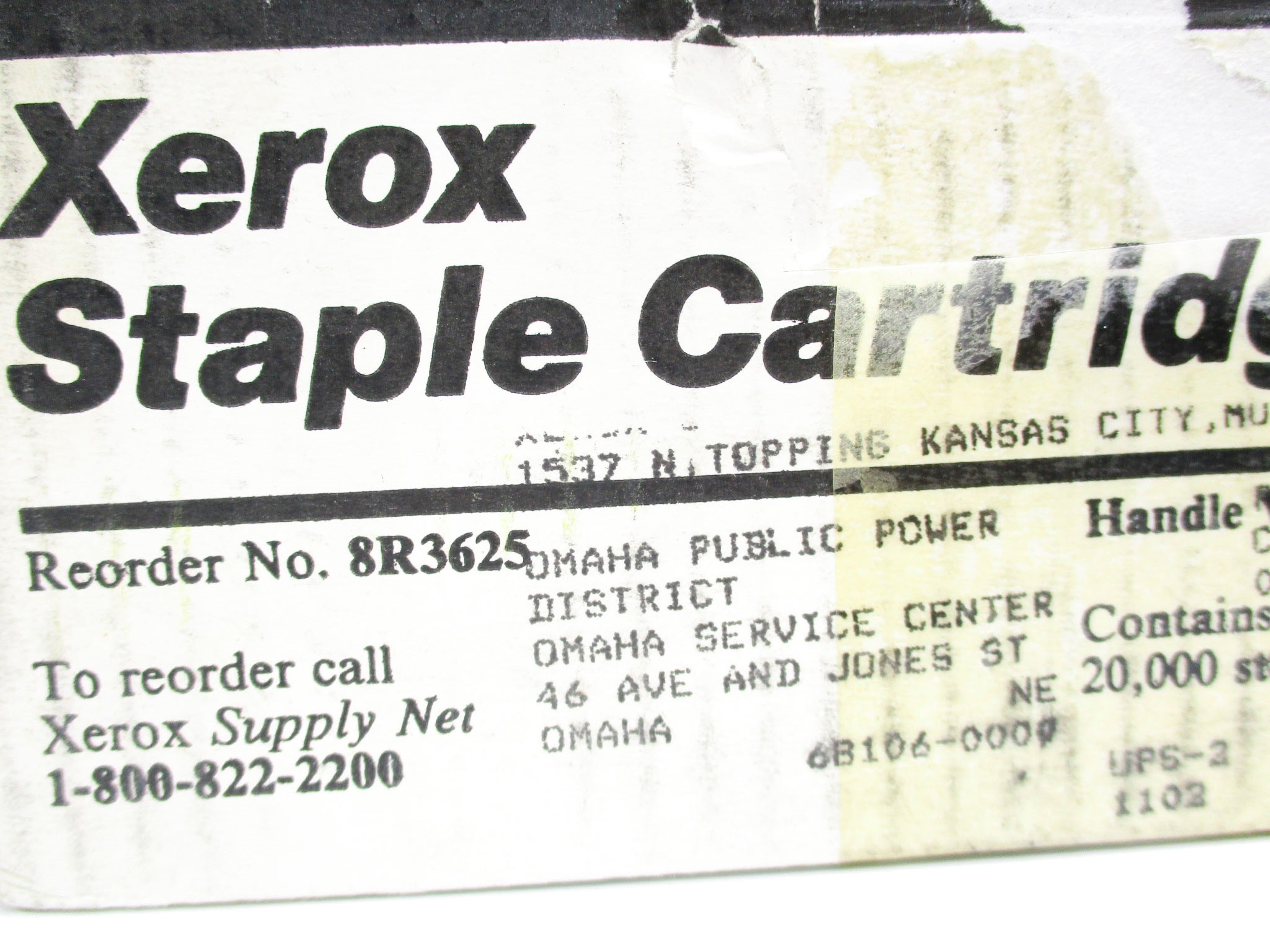 XEROX 8R3625 (PKG OF 4) NSMP