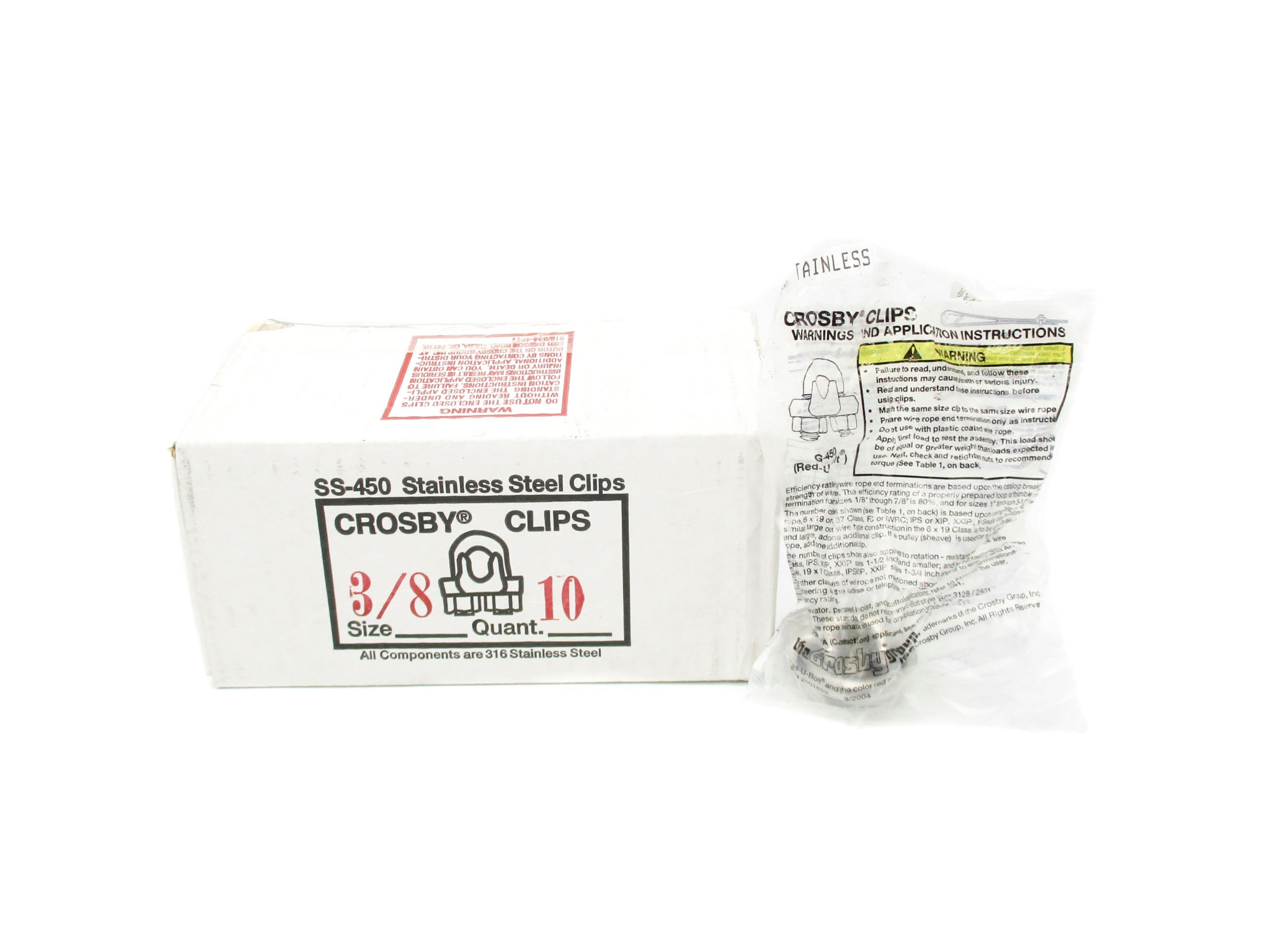 CROSBY SS-450 (PKG OF 10) NSMP