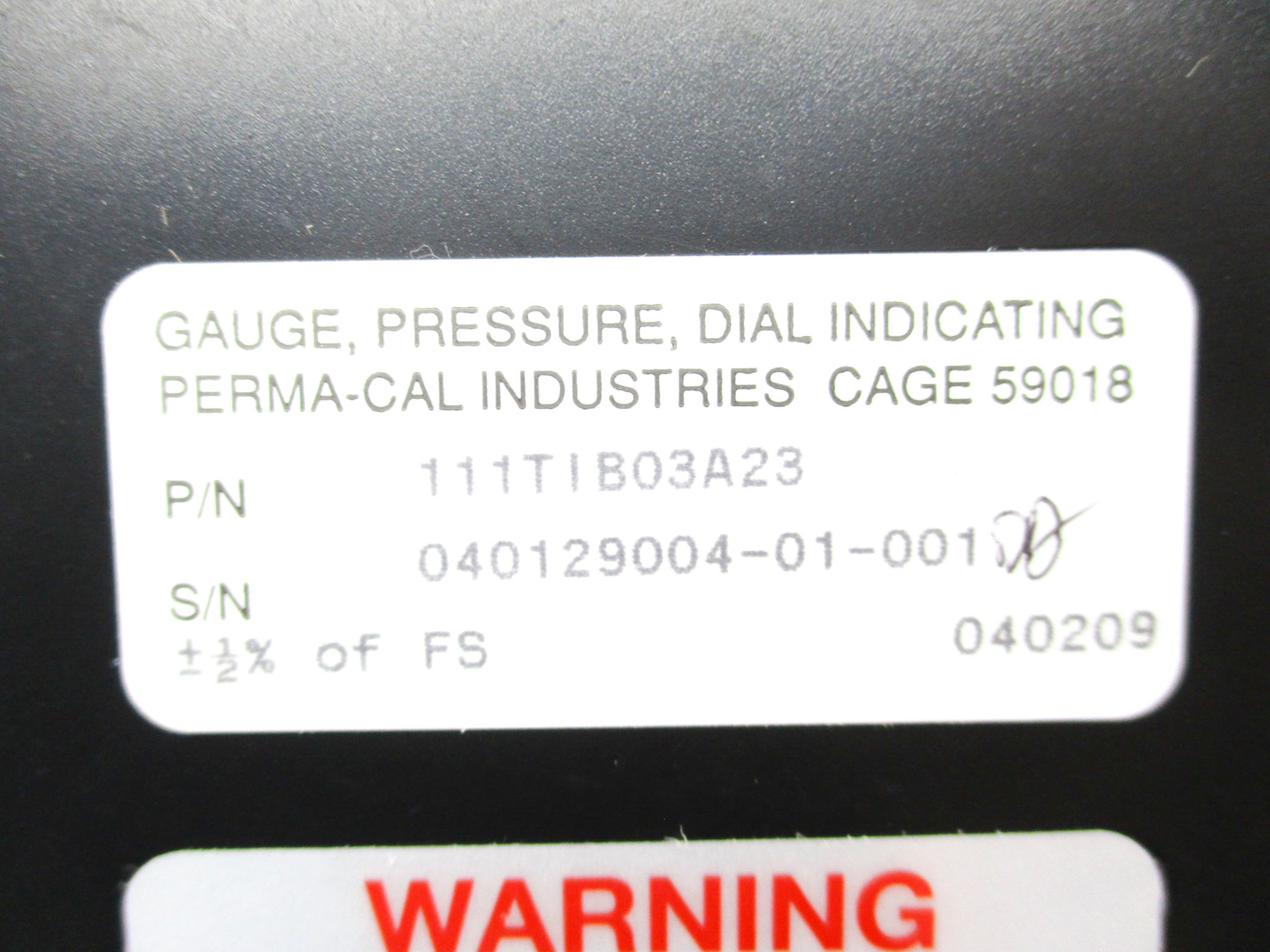 PERMAL-CAL 111TIB03A23 NSNP