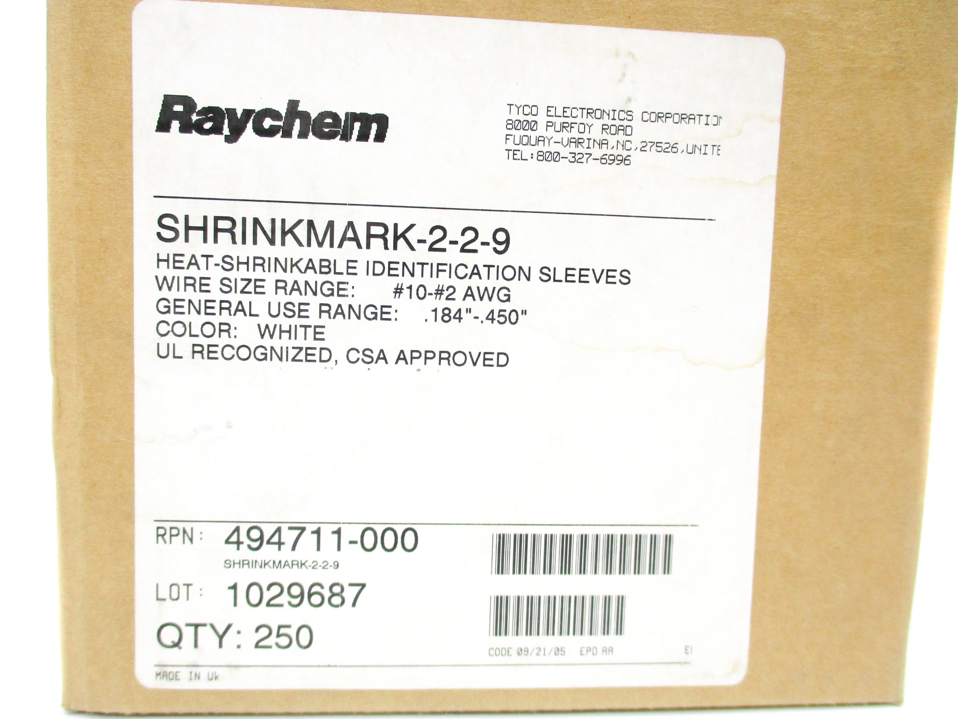 RAYCHEM 494711-000 NSMP