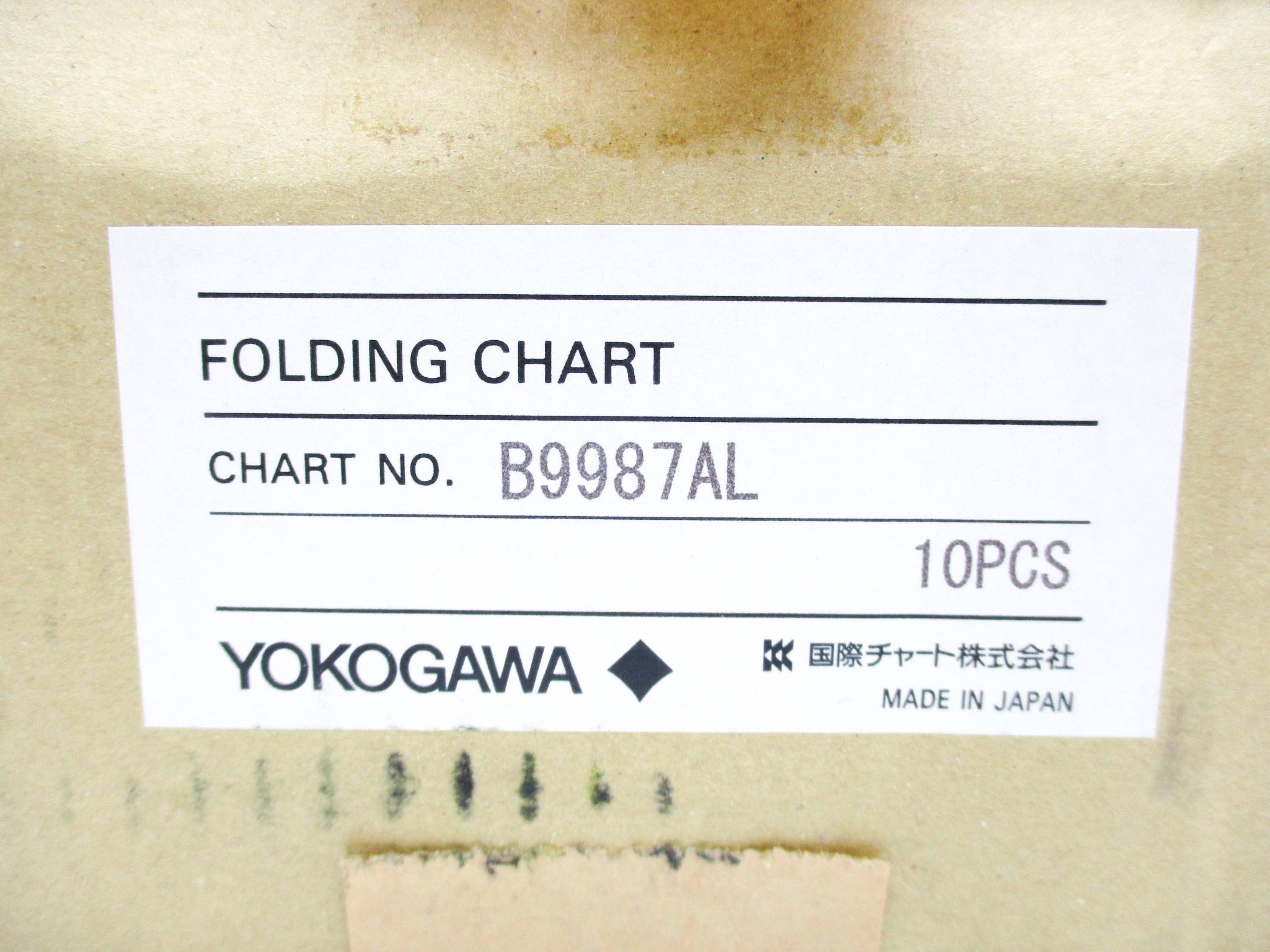 YOKOGAWA B9987AL (PKG OF 10) NSMP